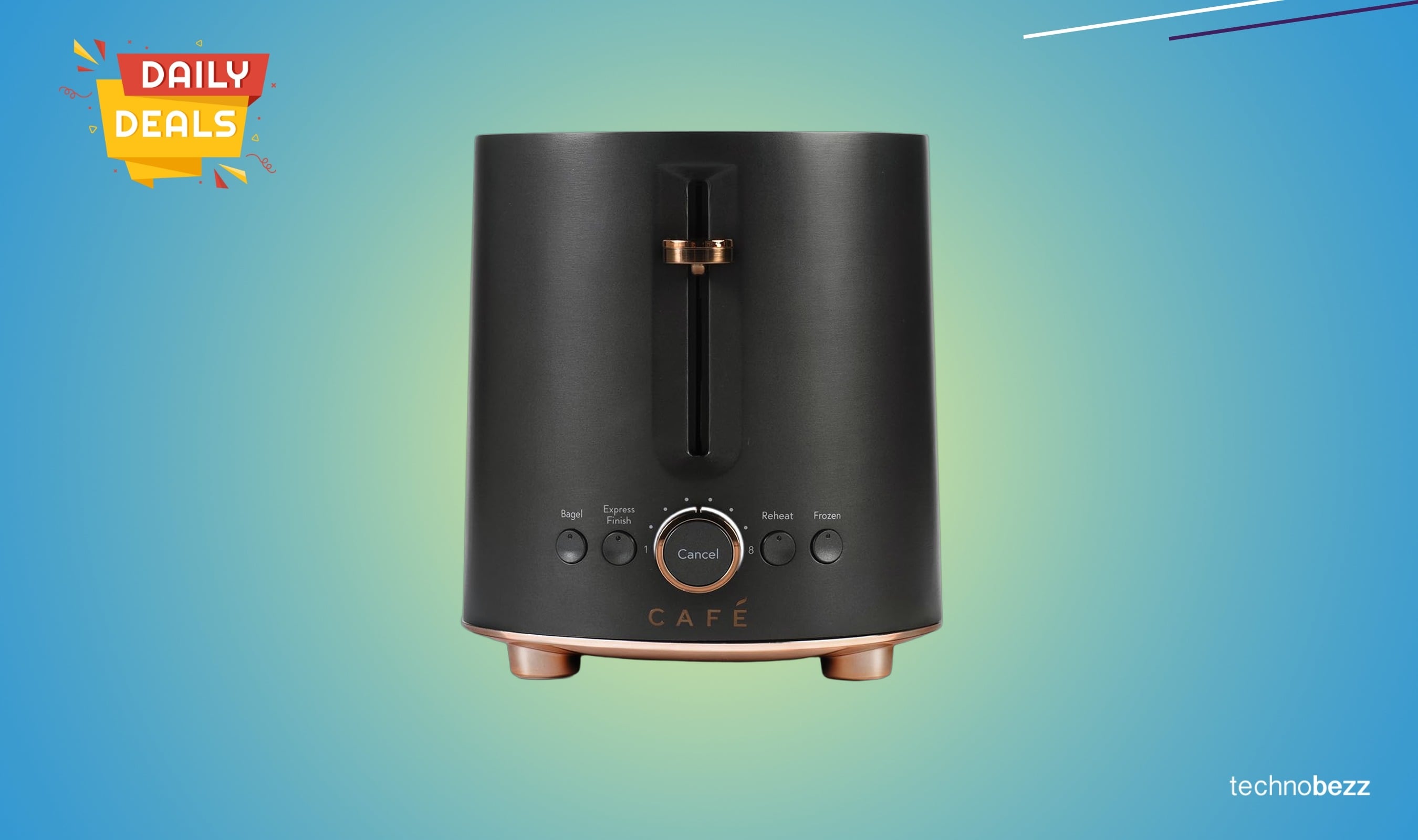 Café Express Finish Extra-Wide Toaster drops to $99 on Amazon