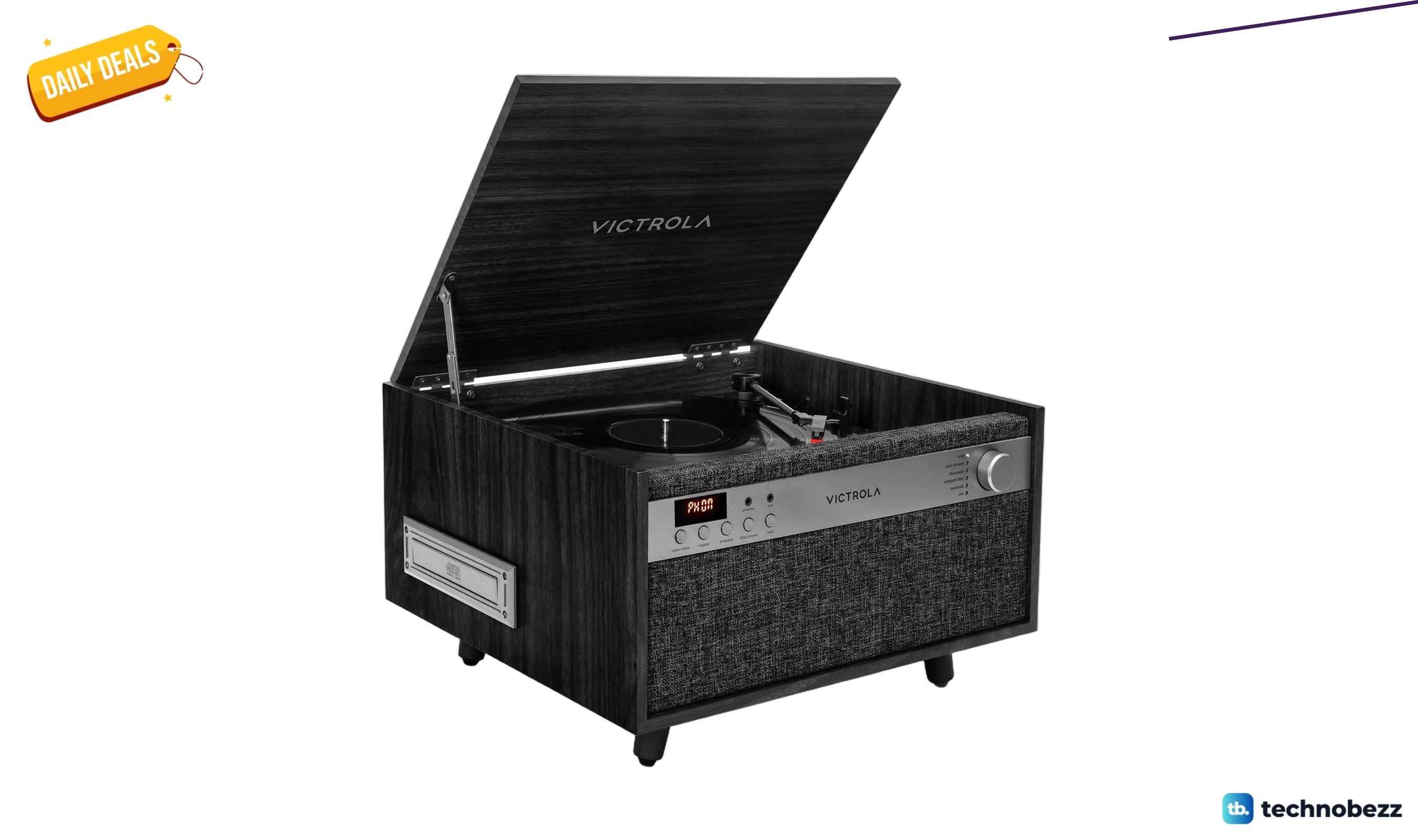 Victrola Century 6-in-1 vinyl record player hits new low at $165.59