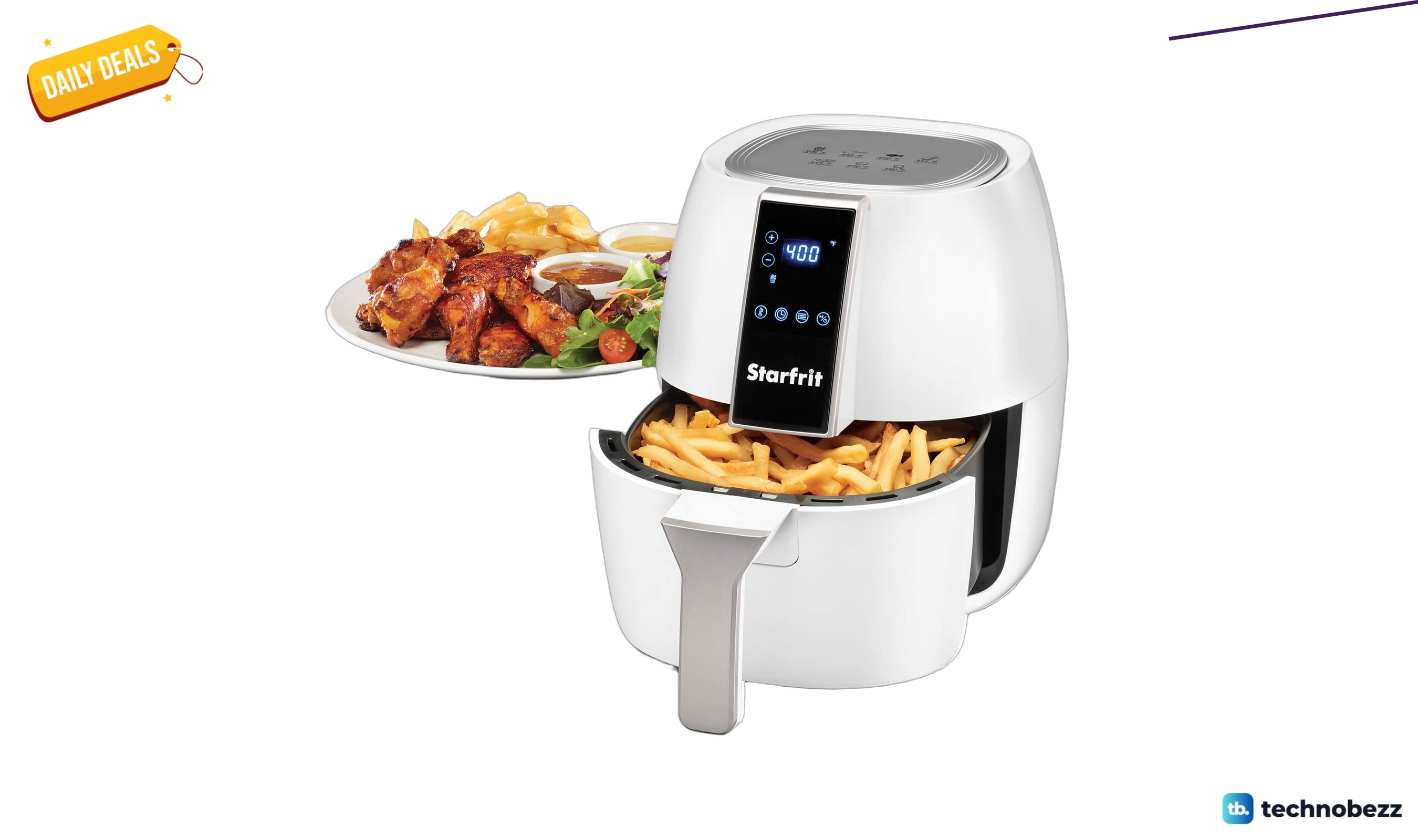 Starfrit Electric Digital Air Fryer 3.5L drops to $79.99 at Amazon