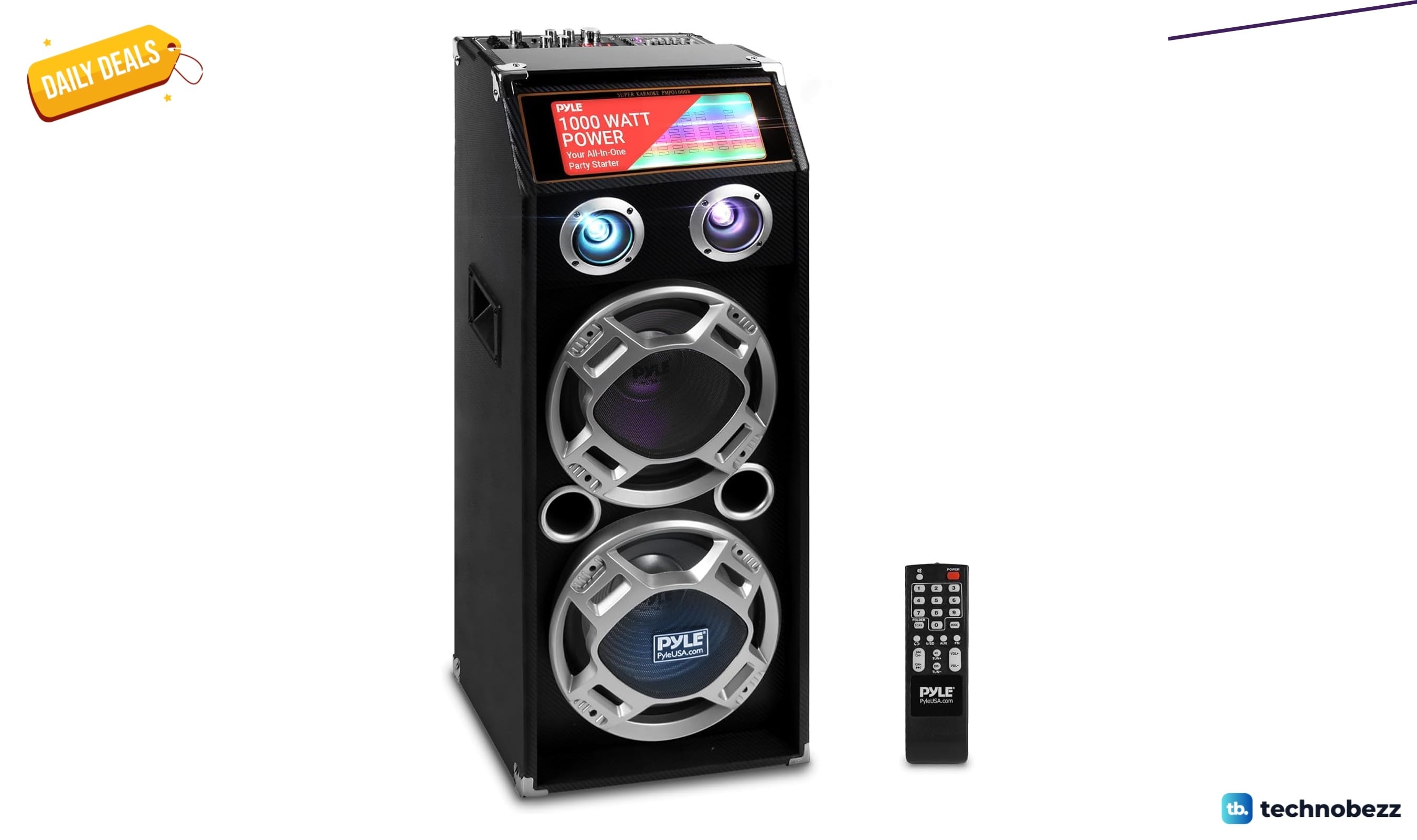 Pyle Wireless Active PA Speaker System drops to $217.98 on Amazon