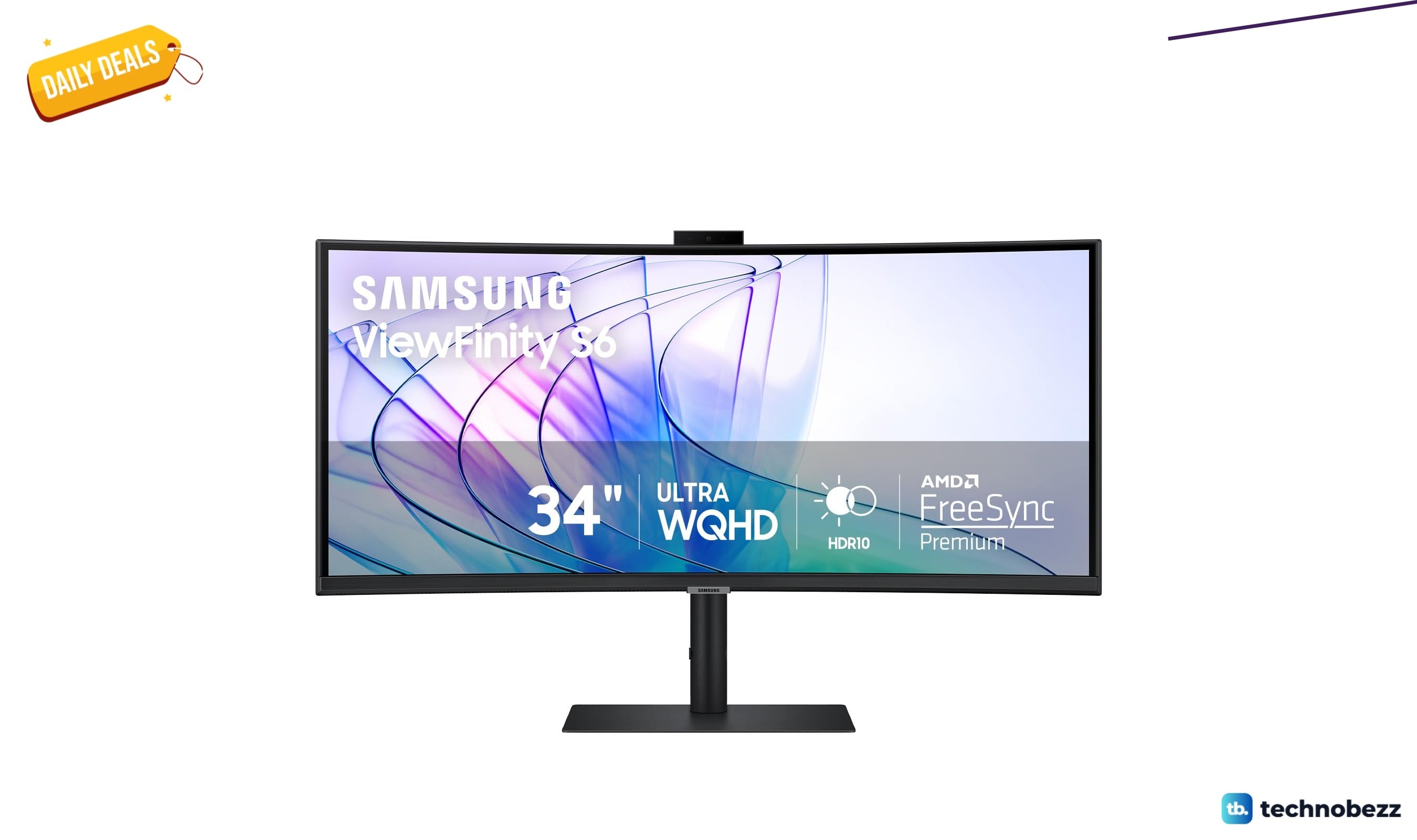 Samsung 34" ViewFinity Ultra-WQHD Curved Monitor drops to $499.99