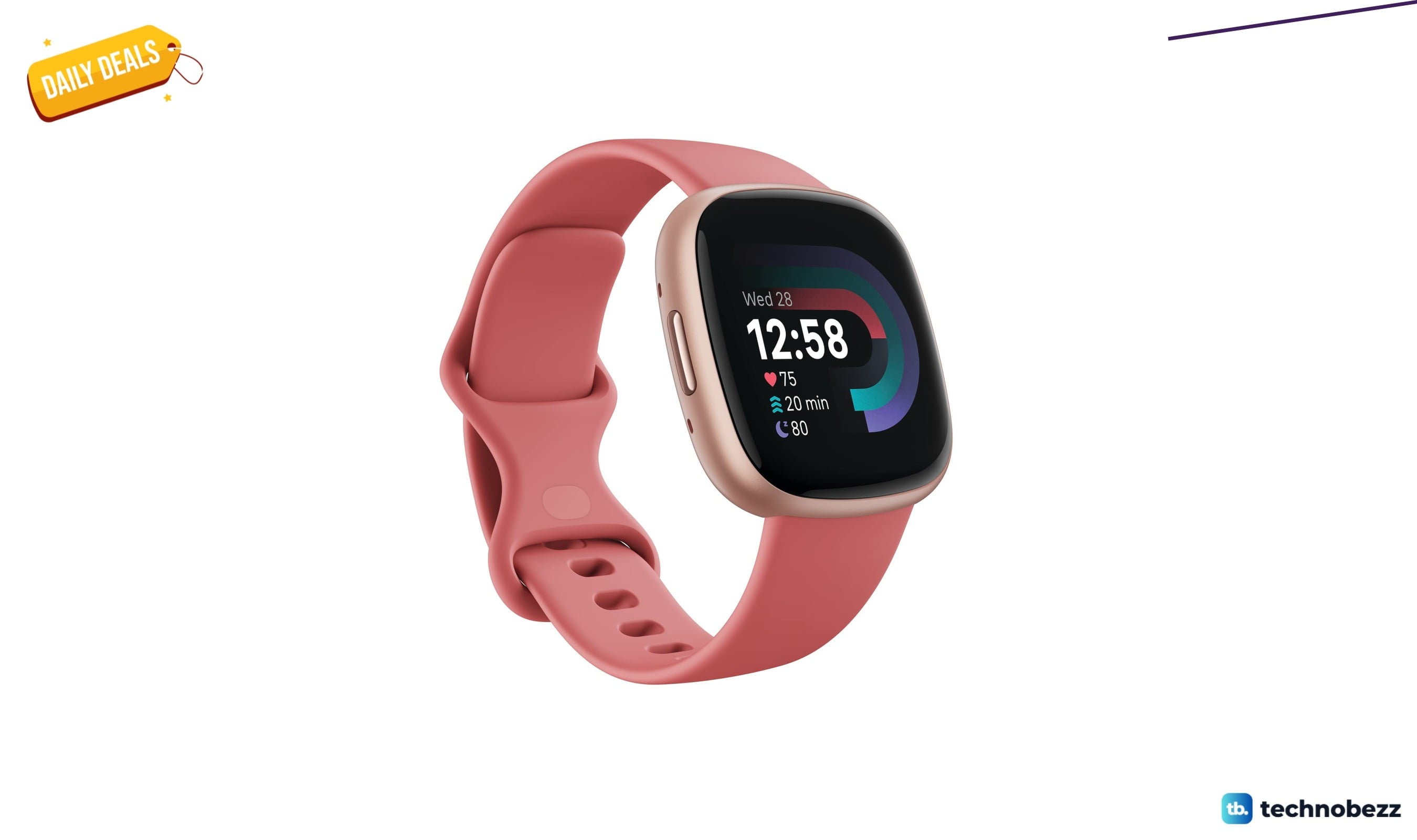 Fitbit Versa 4 Fitness Smartwatch drops to $149.95, down from $186.75