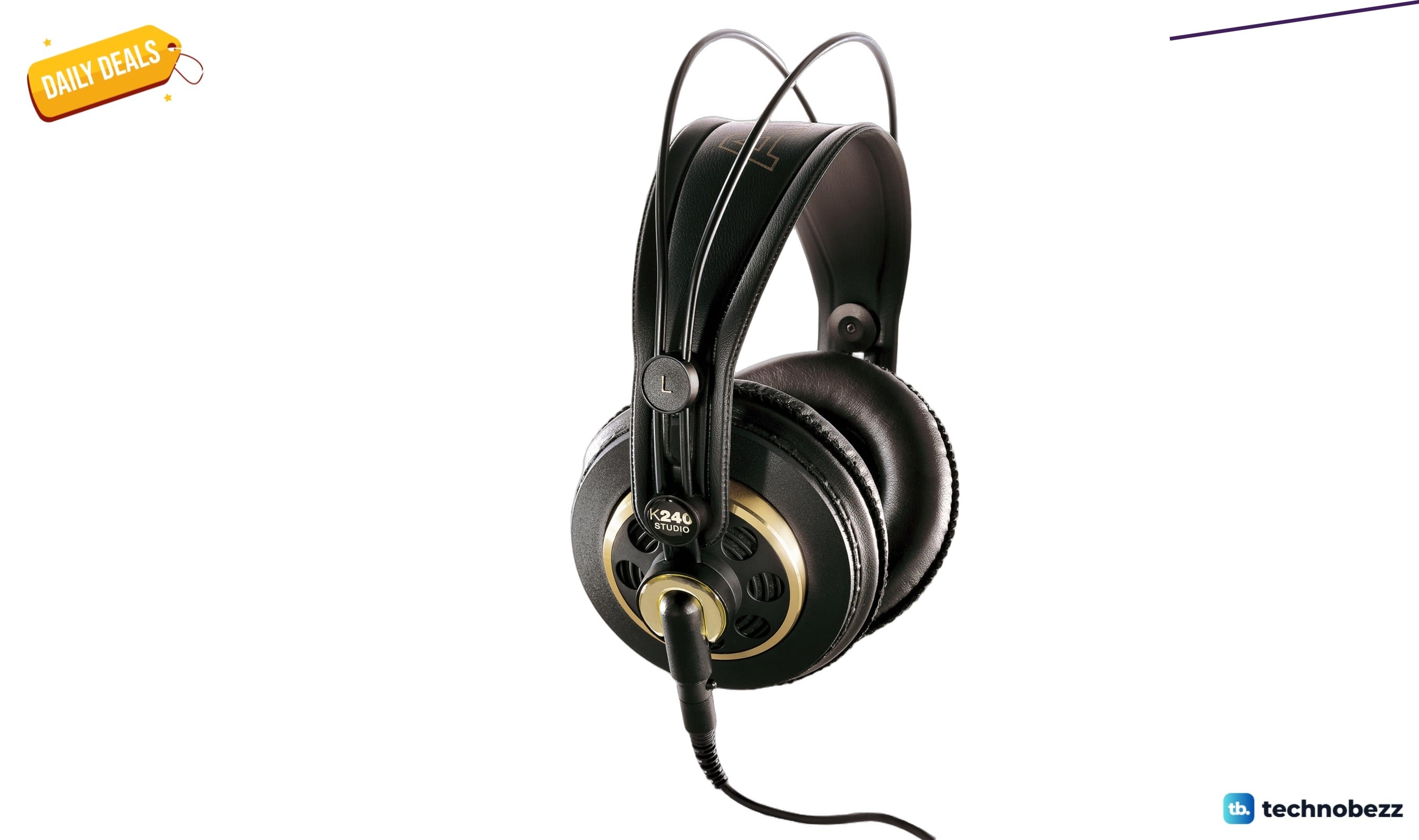 AKG K240STUDIO Semi-Open Headphones now available for $49.99