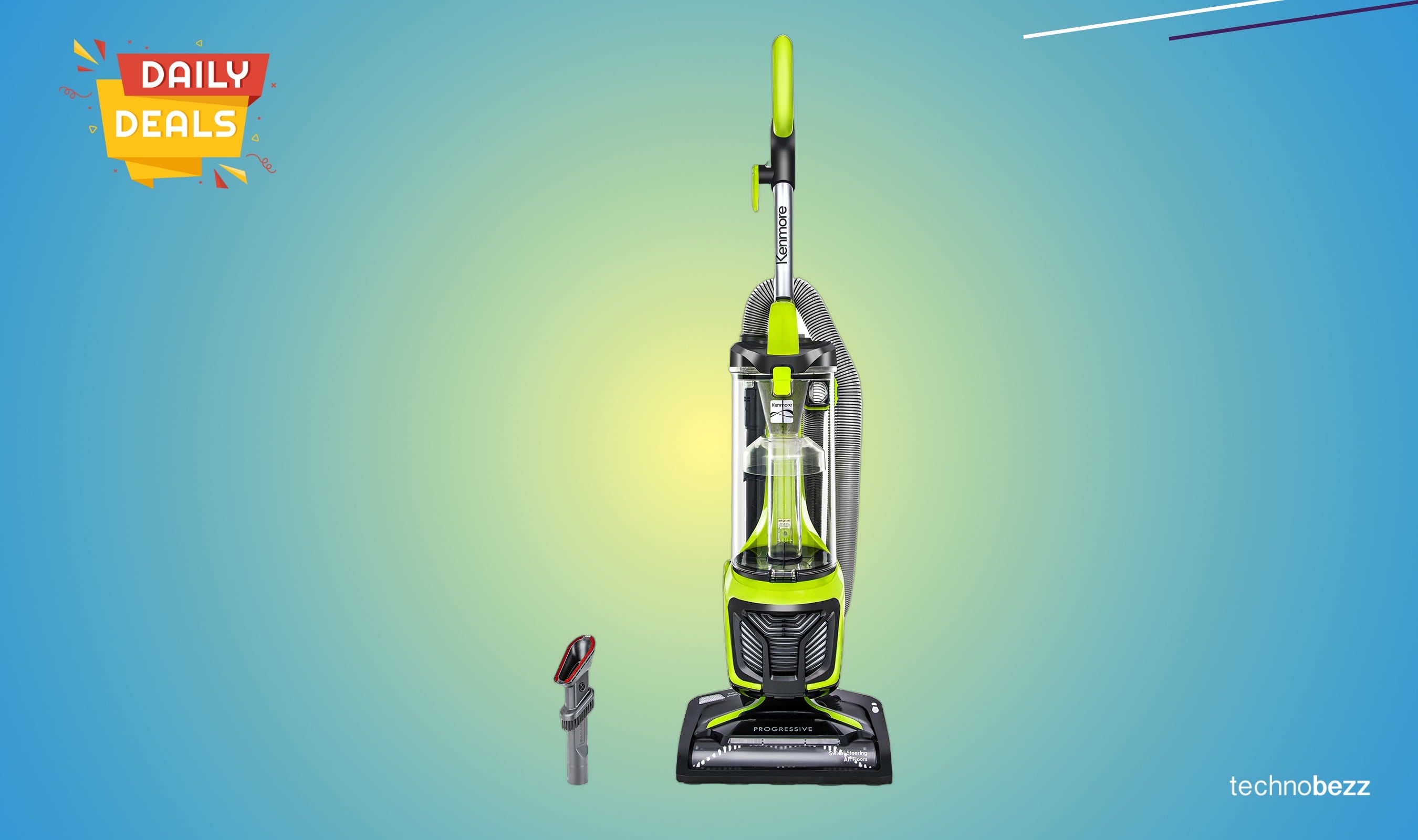 Kenmore DU2001 Bagless Upright Vacuum drops to $99.46