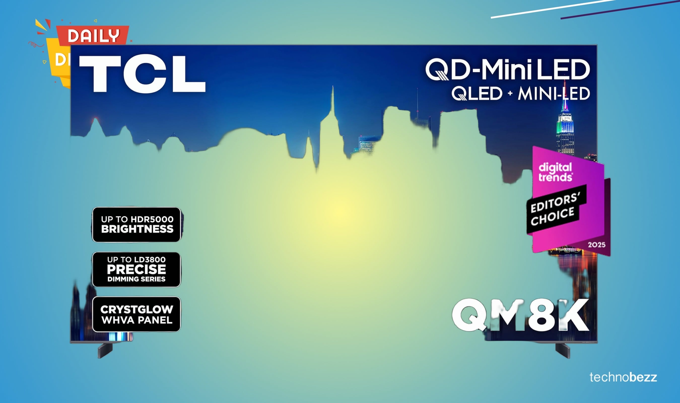 TCL 98 Class QM8K Mini LED TV drops to $2997.99