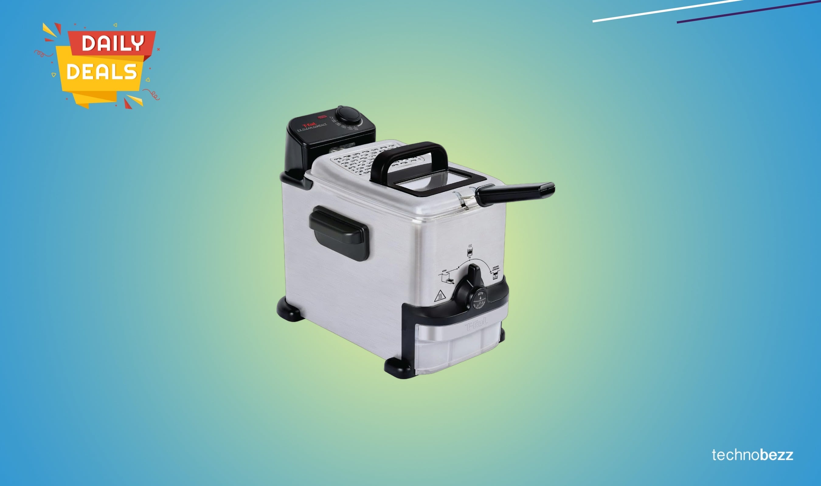 T-fal Compact EZ Clean Deep Fryer drops to $100.06 on Amazon