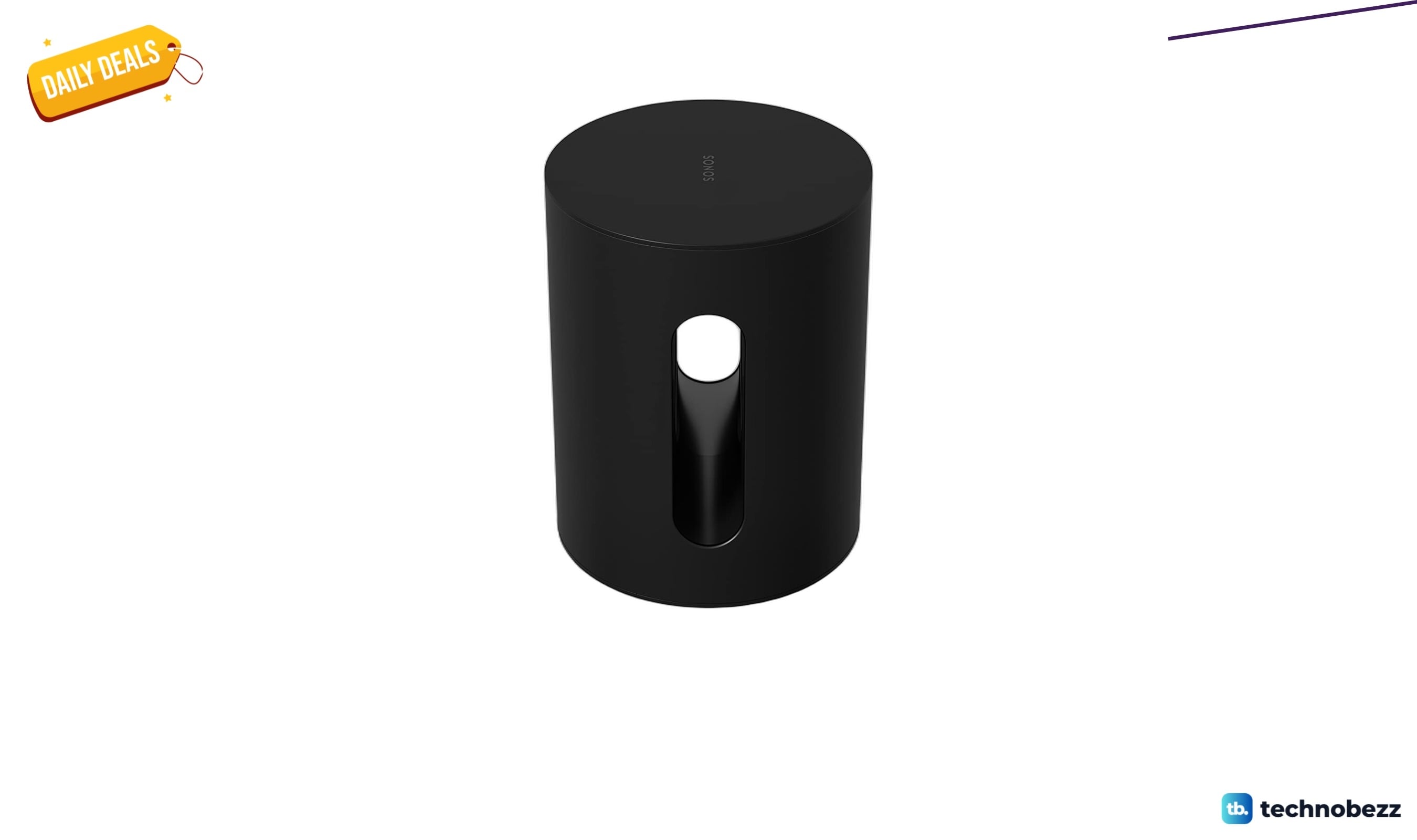 Sonos Sub Mini - Black - Compact discounted to $399