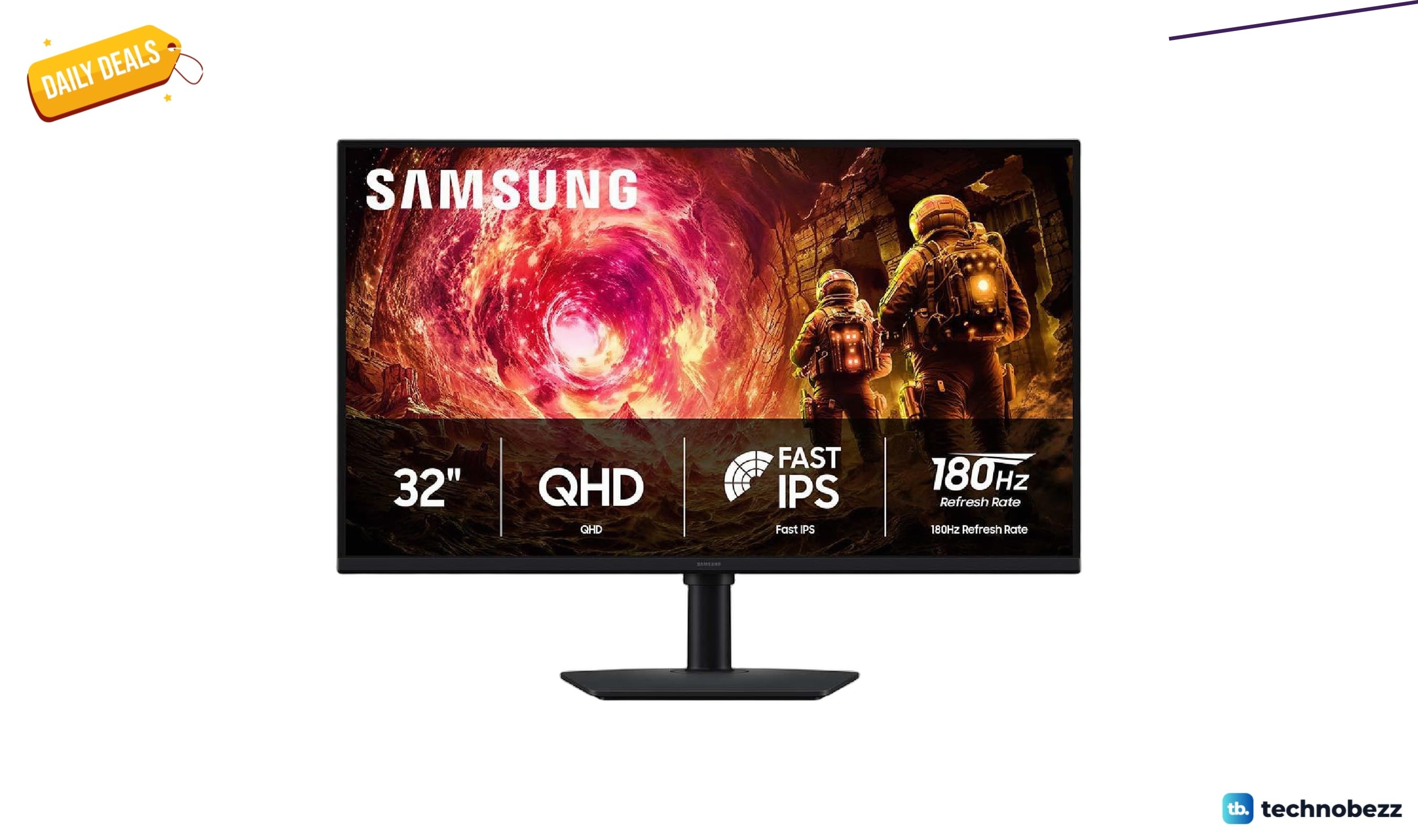 Samsung 32 inch Odyssey G5 G50F QHD gaming monitor falls to $328.23