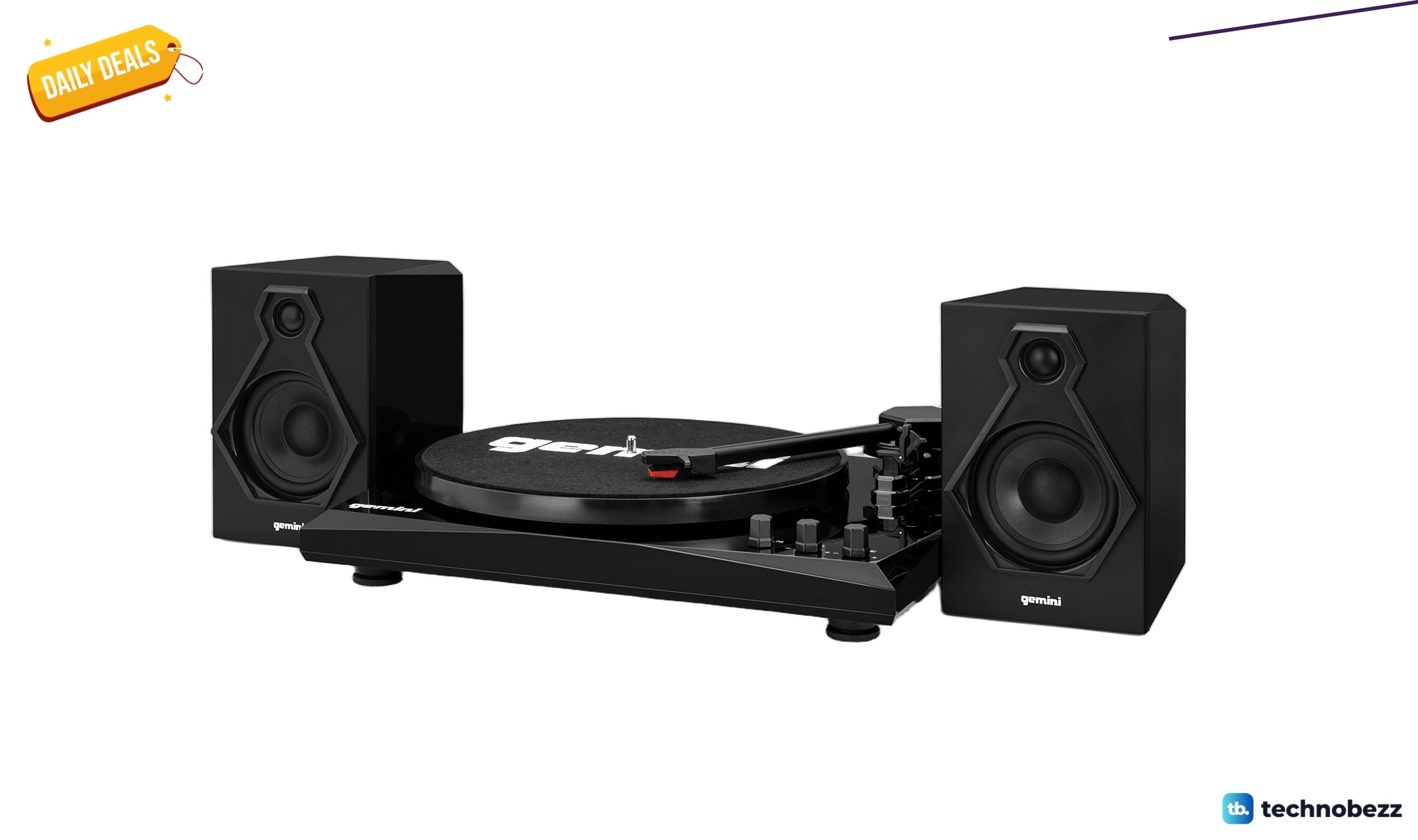 Gemini Sound TT-900 - Classic Black 3-Speed price drops to $124.95