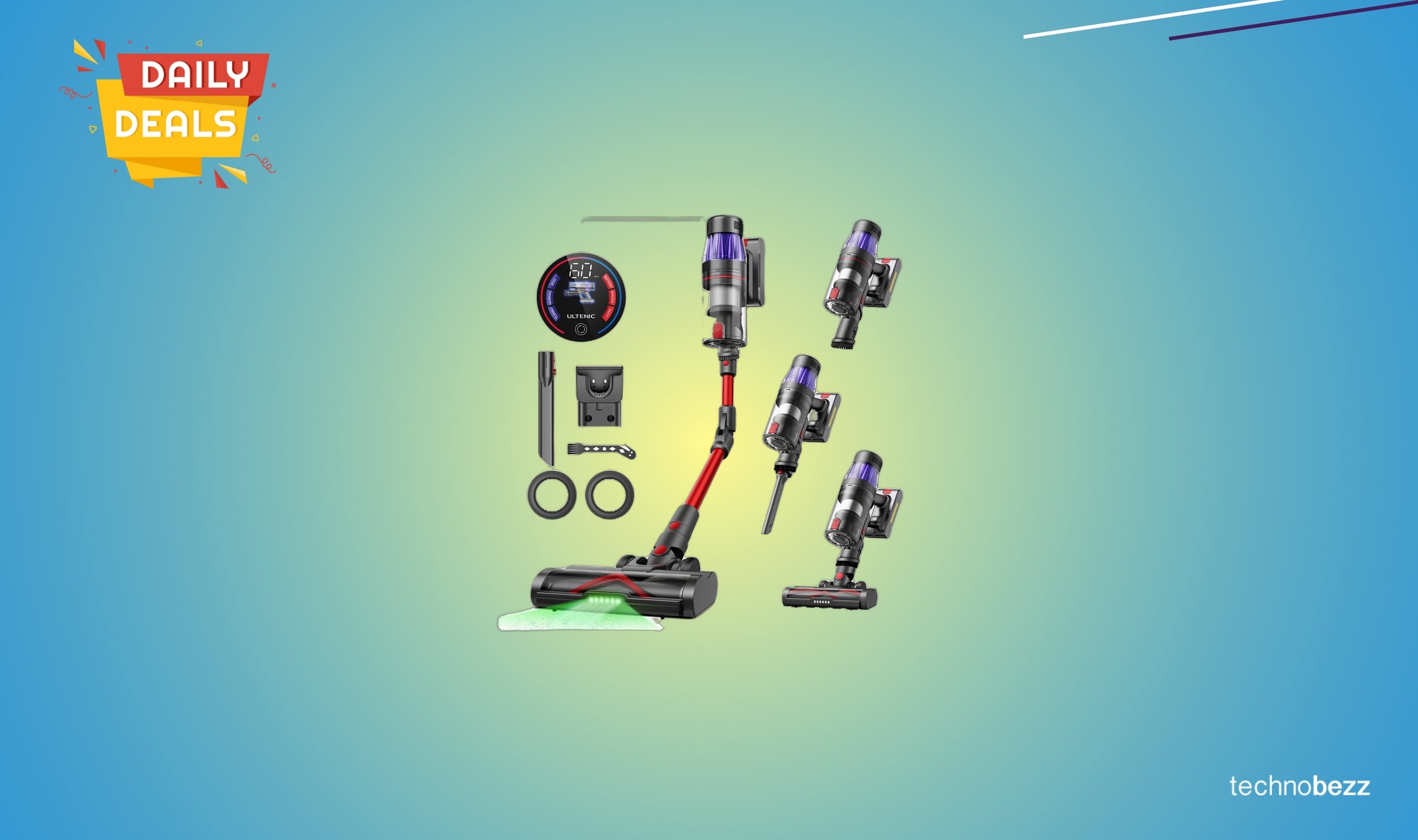 Ultenic Cordless Vacuum Cleaner drops to $127.47 on Amazon