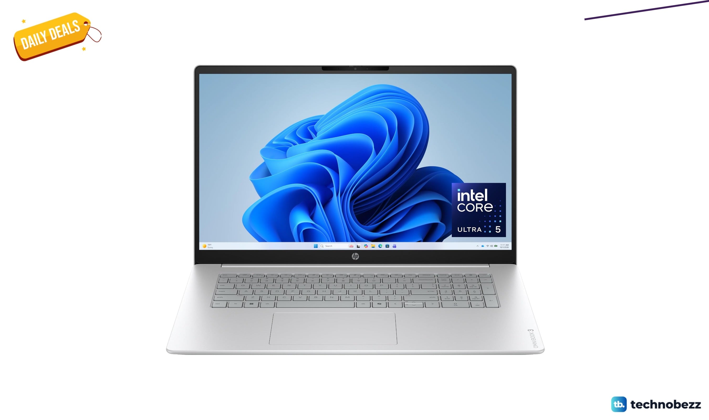 HP OmniBook 3 17.3 PC with FHD Display drops to $699.99 from $1049.99