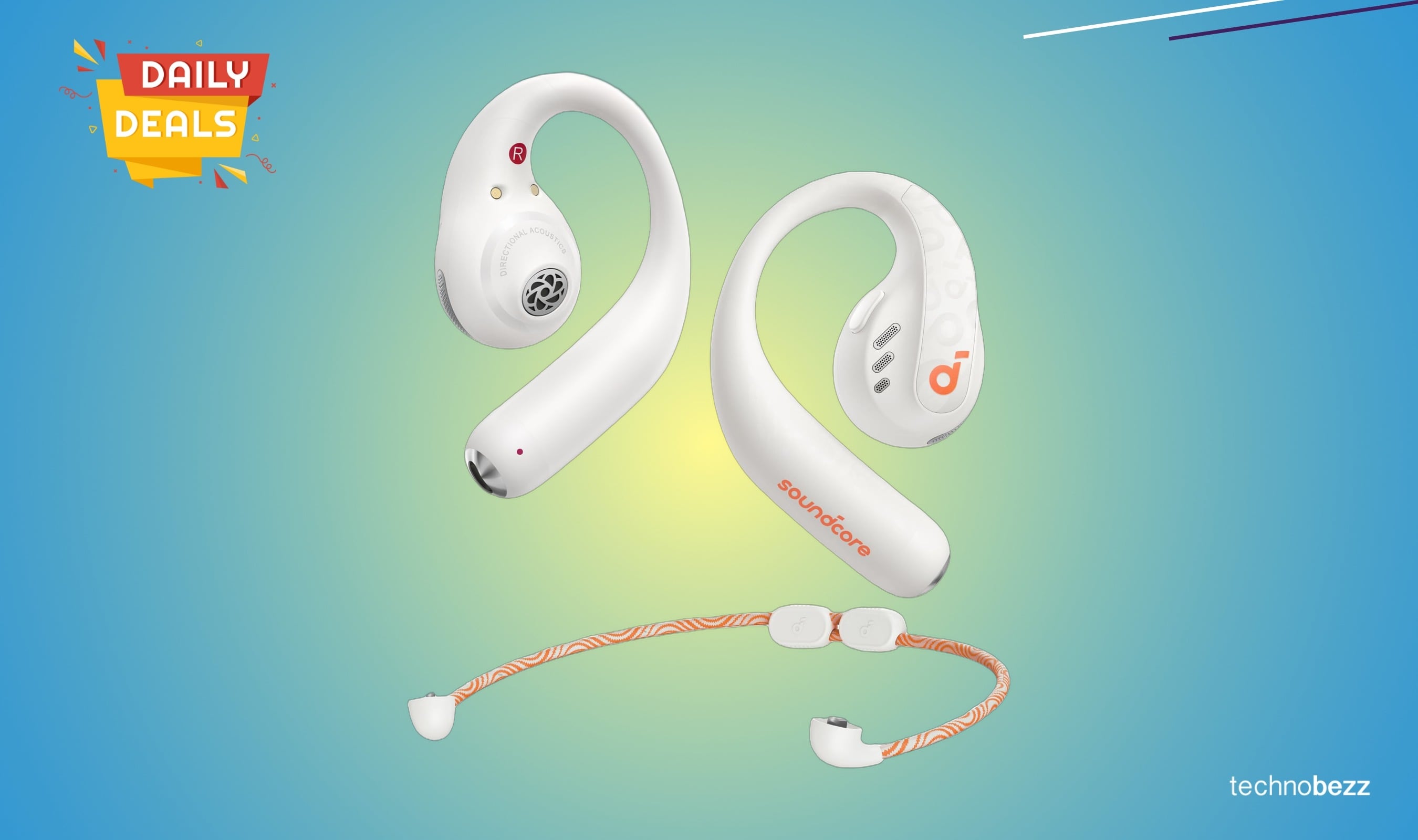 Soundcore AeroFit Pro Open-Ear Headphones discounted to $59.99