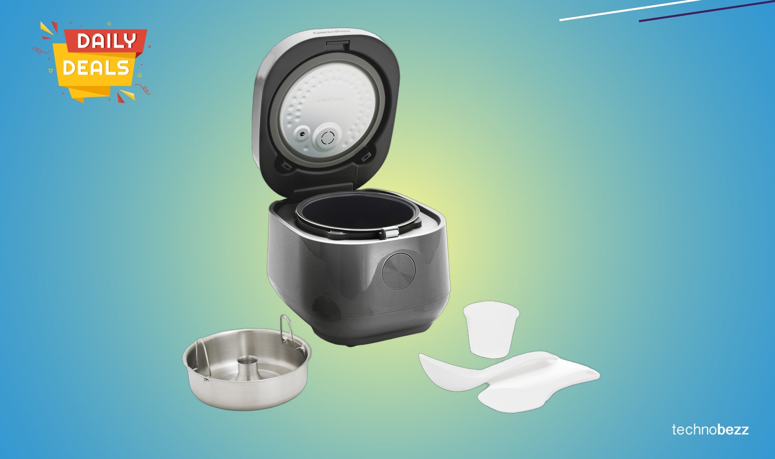 GreenPan Rice Cooker drops to $114.97 on Amazon