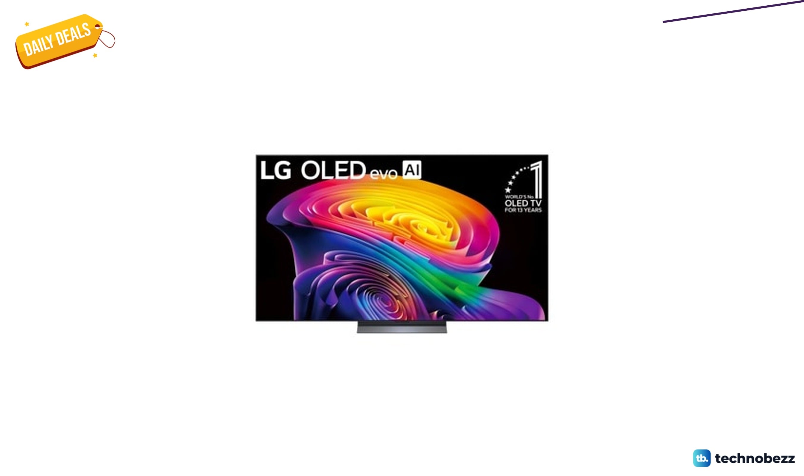 LG offers the 77 inch OLED evo AI C6H for $2999.99
