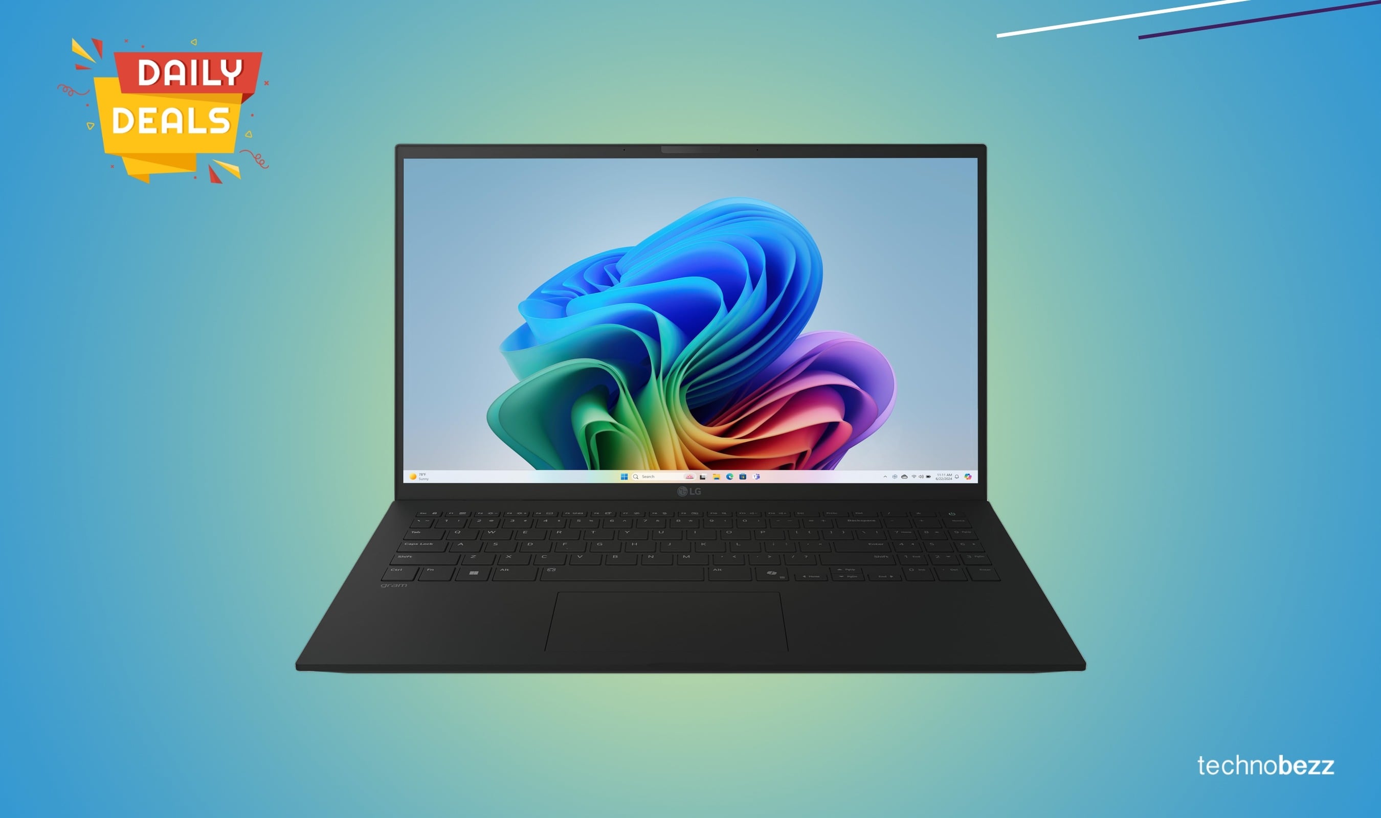 LG gram Copilot+ laptop drops to $1299.99 on Amazon