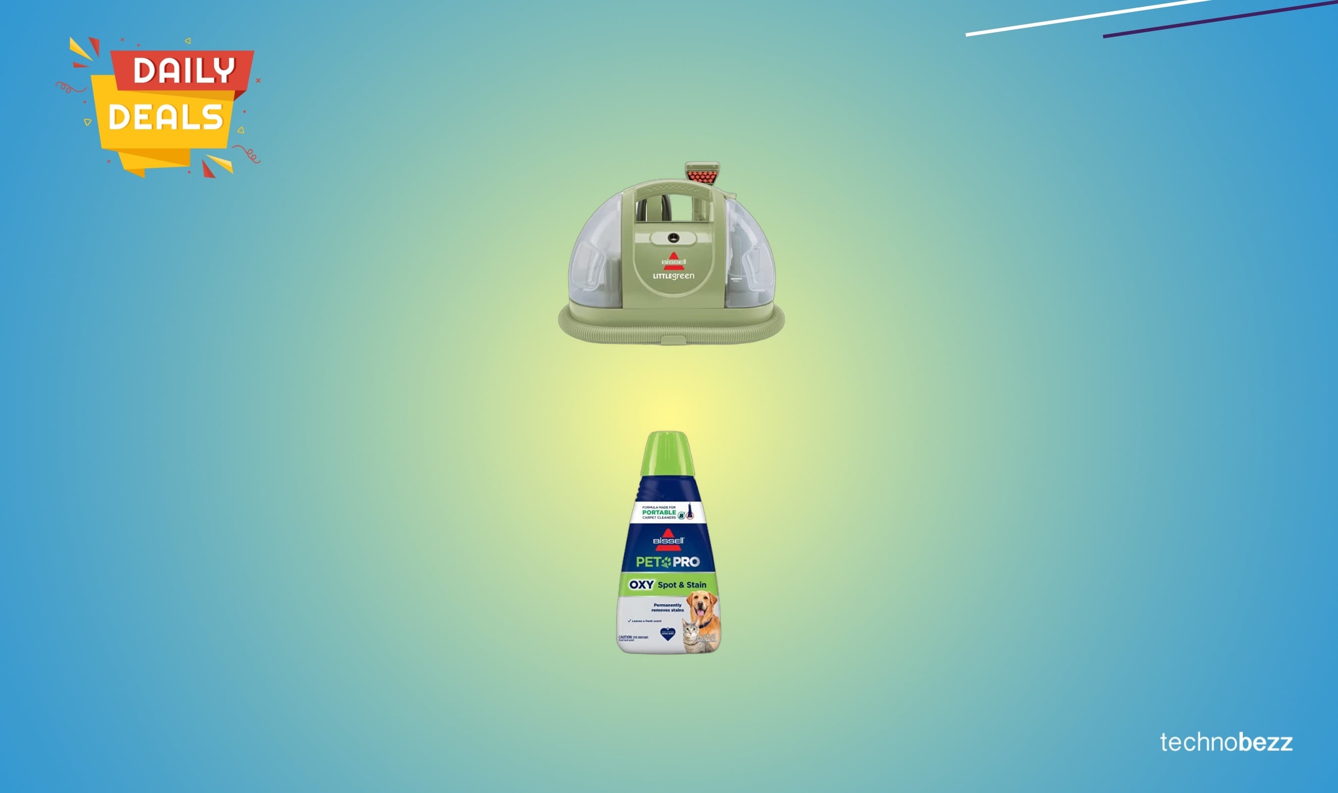 Bissell Little Green Carpet Cleaner Bundle Drops to $120.98