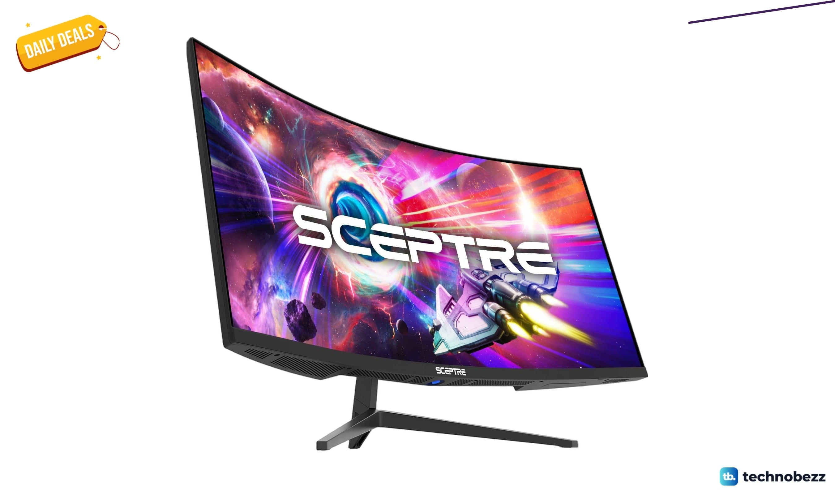 Sceptre Curved Ultrawide WQHD Monitor Drops to $199.97 on Amazon
