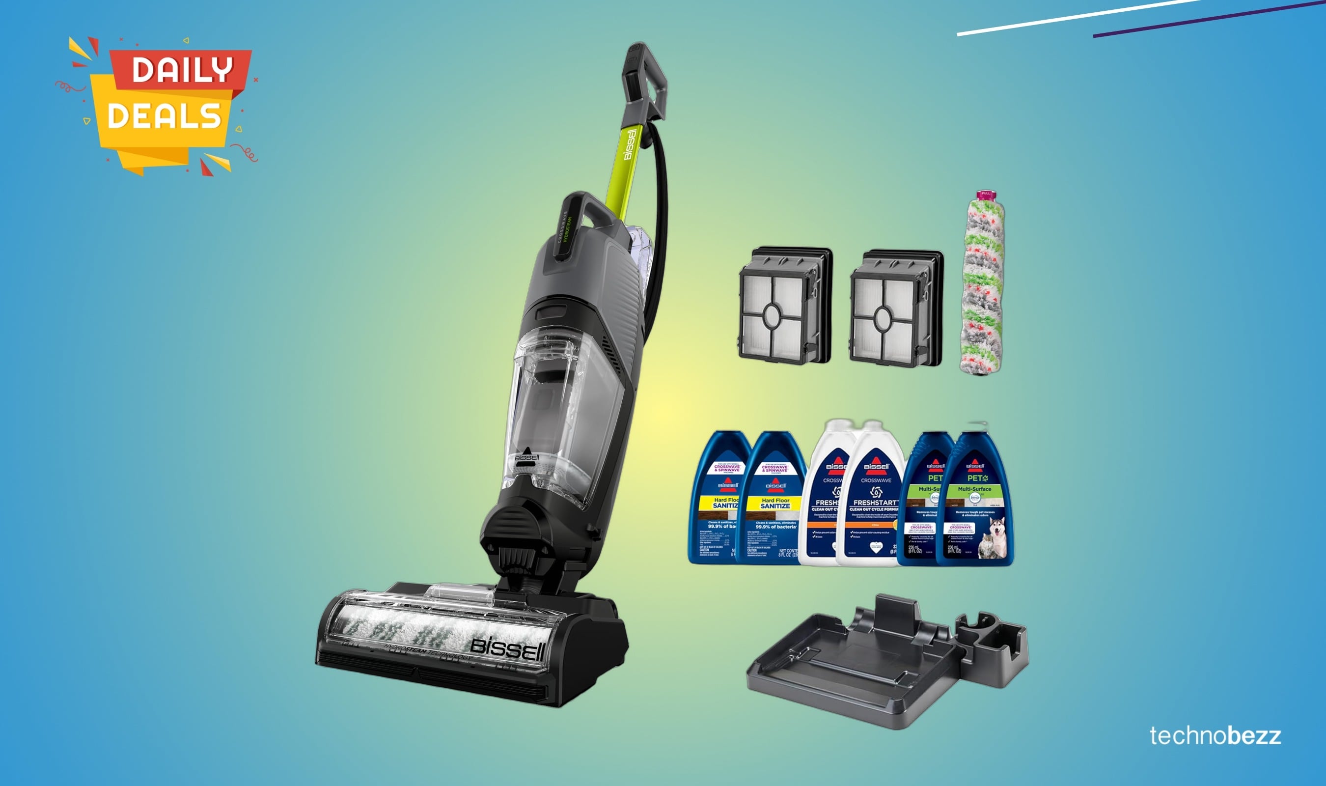 Bissell CrossWave HydroSteam Deluxe Steam Mop drops to $299.97
