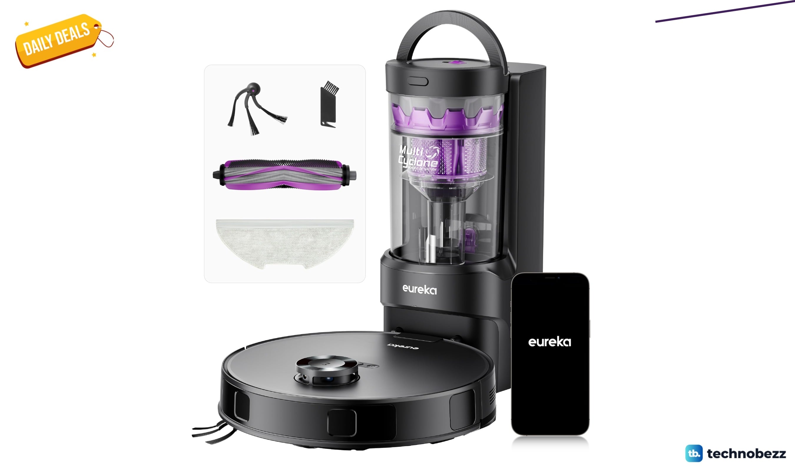 Eureka E20 Evo Plus Robot Vacuum Mop drops to $249.98 at Amazon