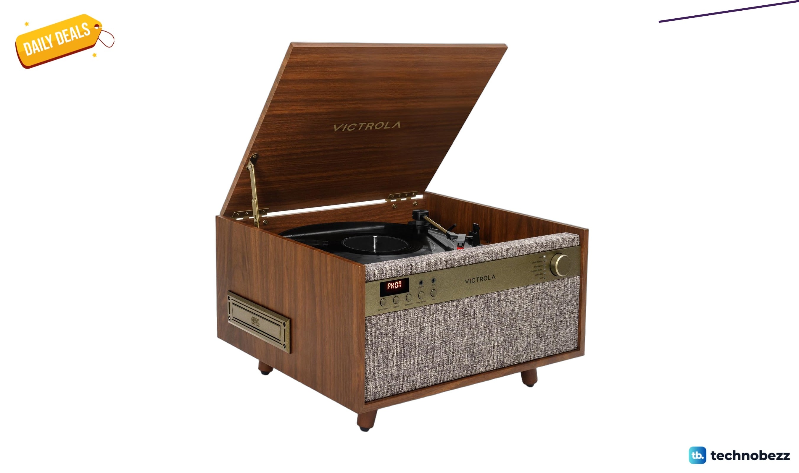Victrola Century 6-in-1 Vinyl Record Player drops to $169.65 at Amazon