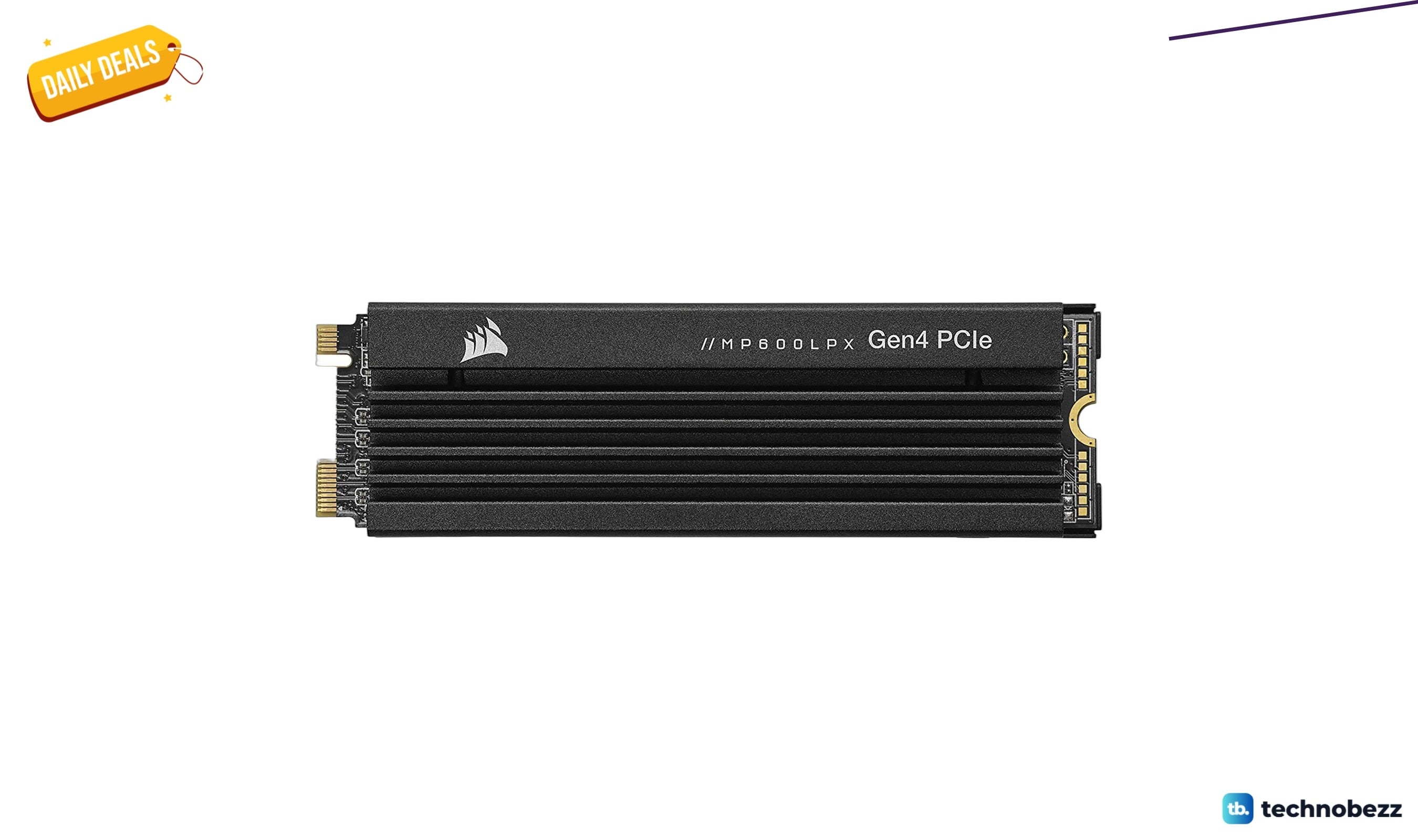 Corsair MP600 PRO LPX 2TB Gen4 SSD price drops to $399.99 on Amazon