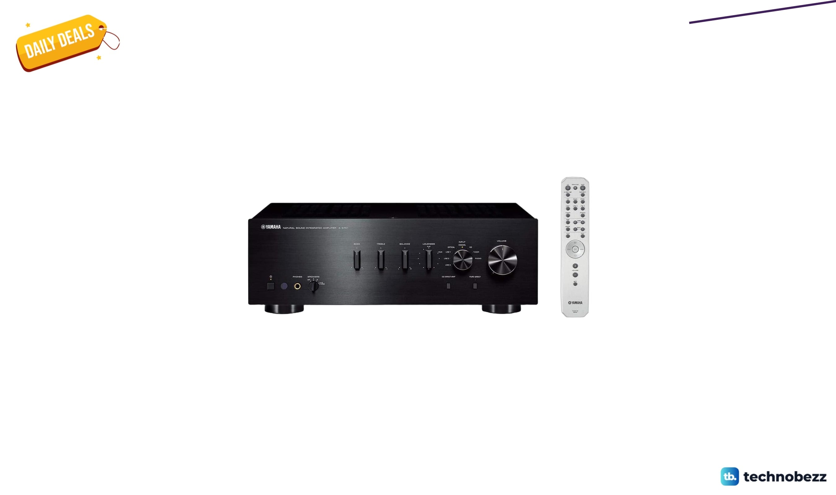 Yamaha Audio A-S701BL Natural Sound Integrated Stereo drops to $849.99