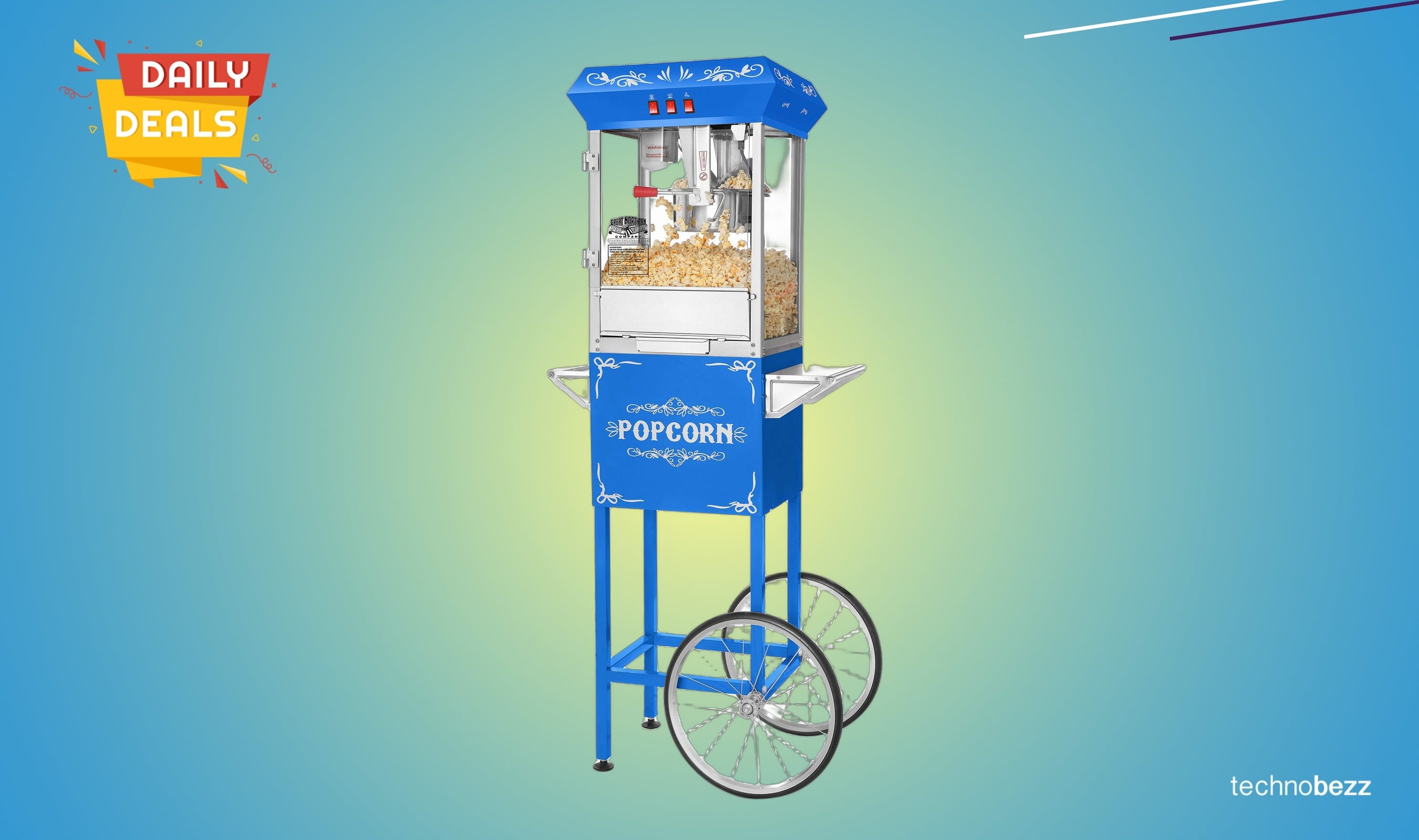 Foundation Popcorn Machine drops to $373.96 from $415.09
