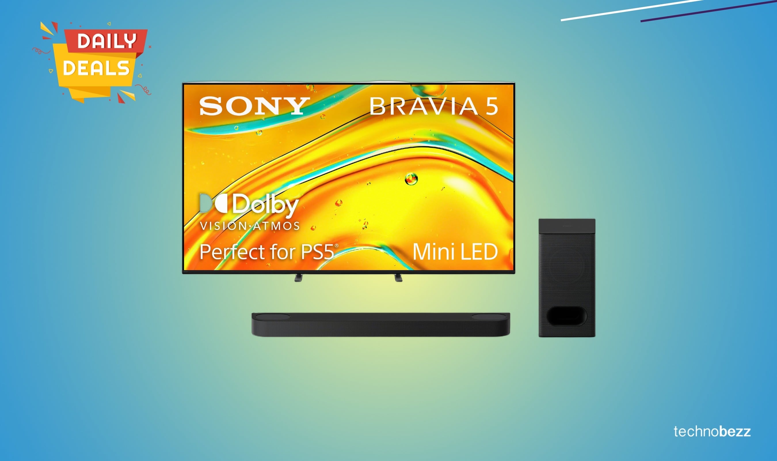 Sony BRAVIA 5 4K Mini LED Smart TV bundle drops to $2346