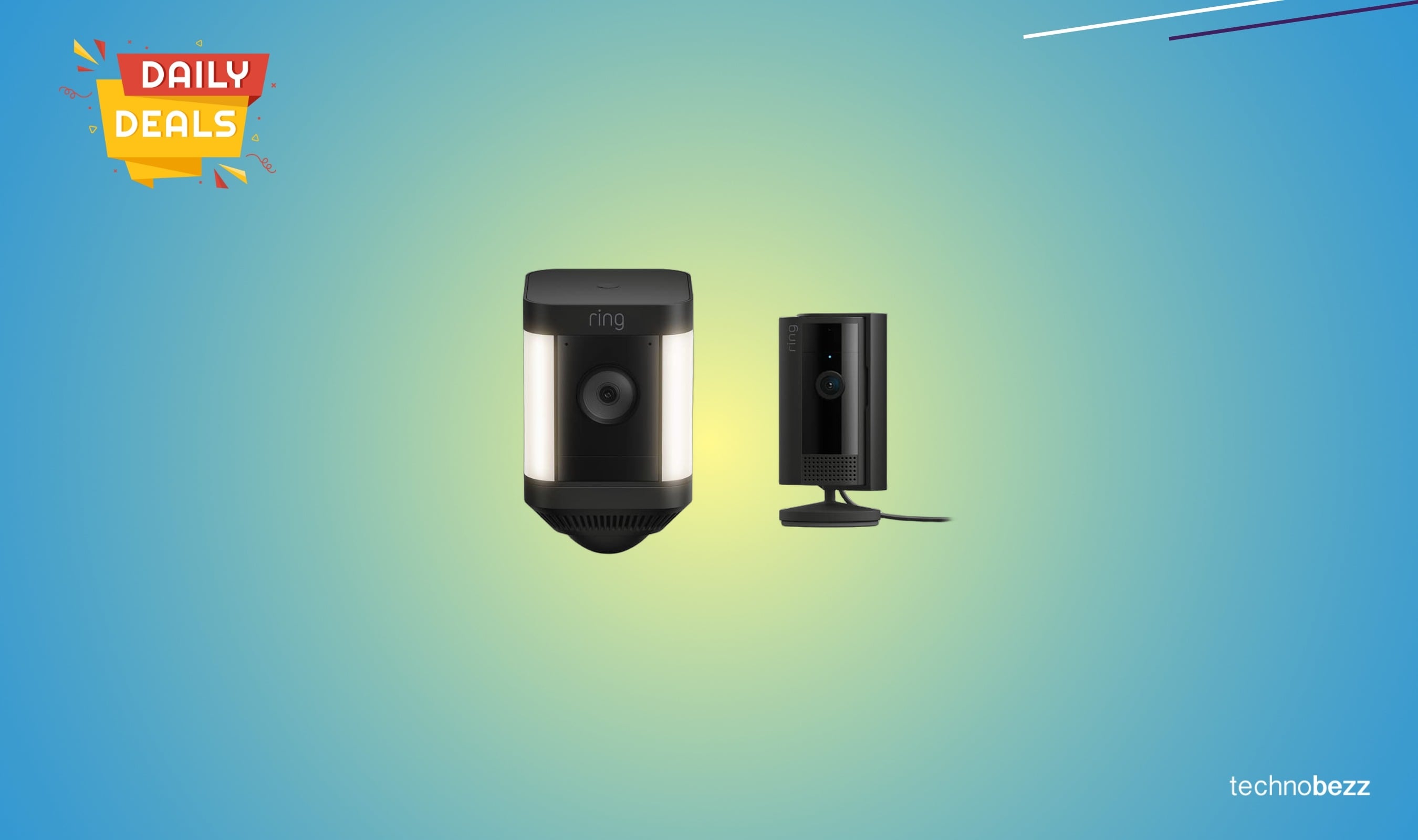 Ring Spotlight Cam Plus Battery Bundle drops to $129.99