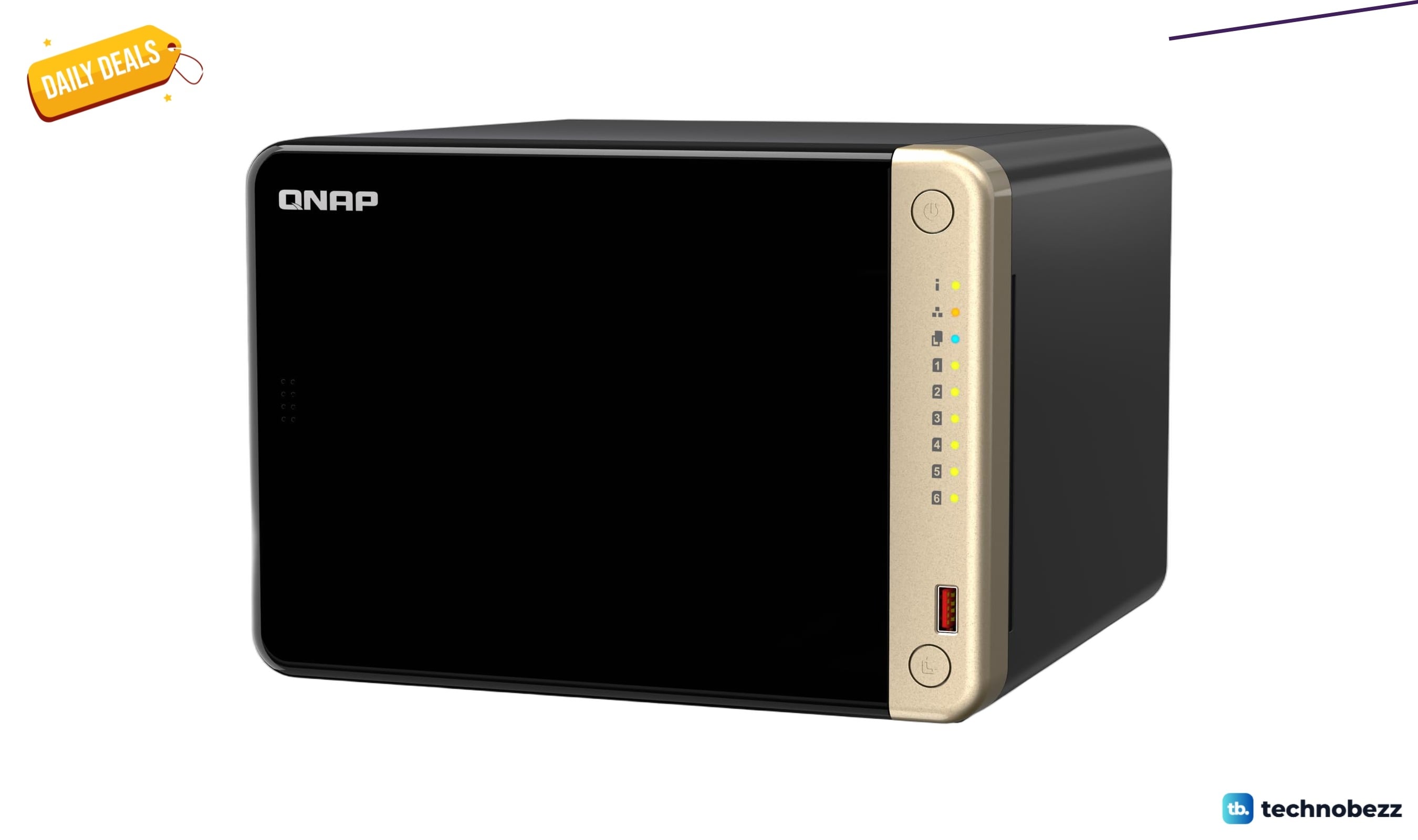 QNAP TS-664-8G-US 6 Bay Desktop NAS drops to $799 on Amazon