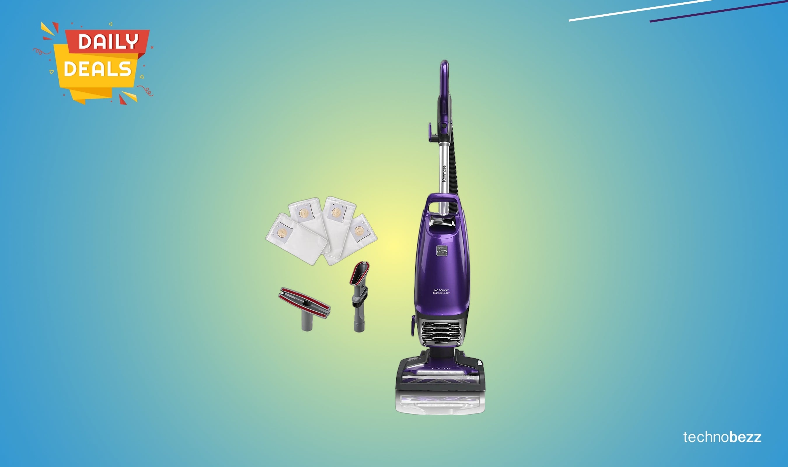 Kenmore BU4018 Intuition Bagged Upright Vacuum drops to $169