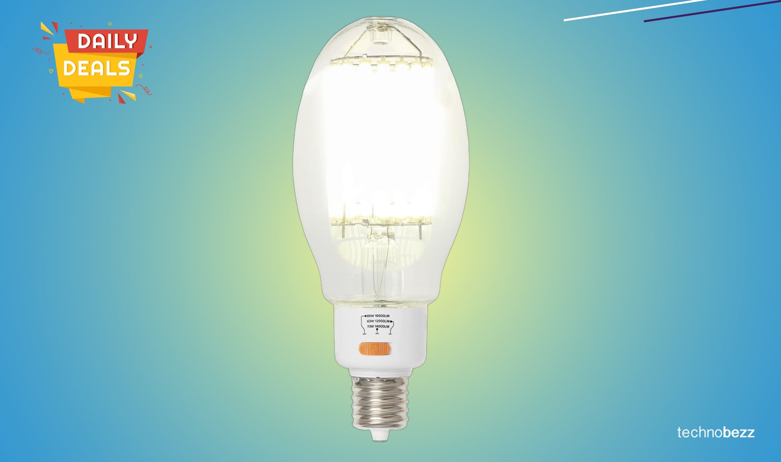 Westinghouse Lighting 5324000 Wattage Selectable ED37 drops to $79.95