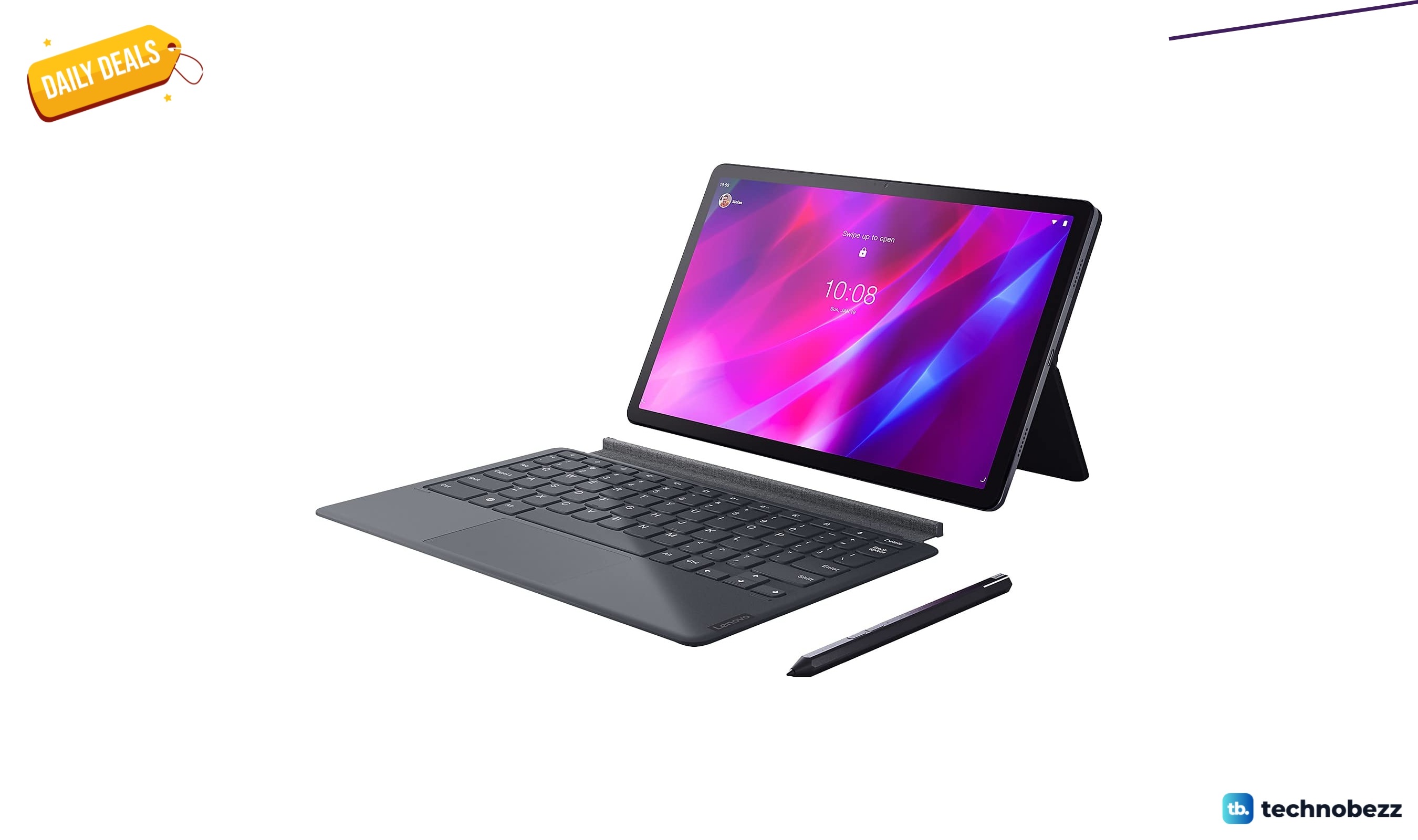 Lenovo Tab P11 Plus 2021 Tablet Long now $258.41, down from $339.99