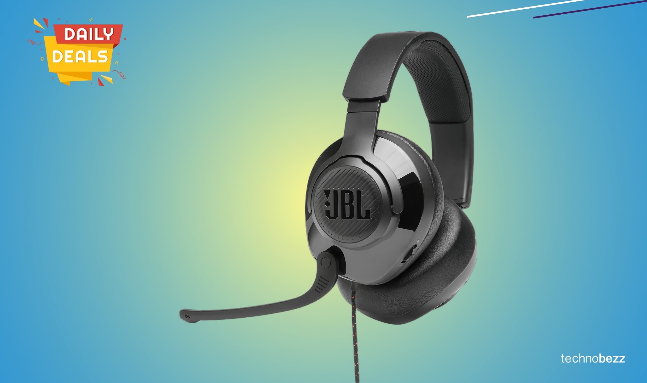 JBL Quantum 200 wired gaming headset drops to a new low price of $48.26