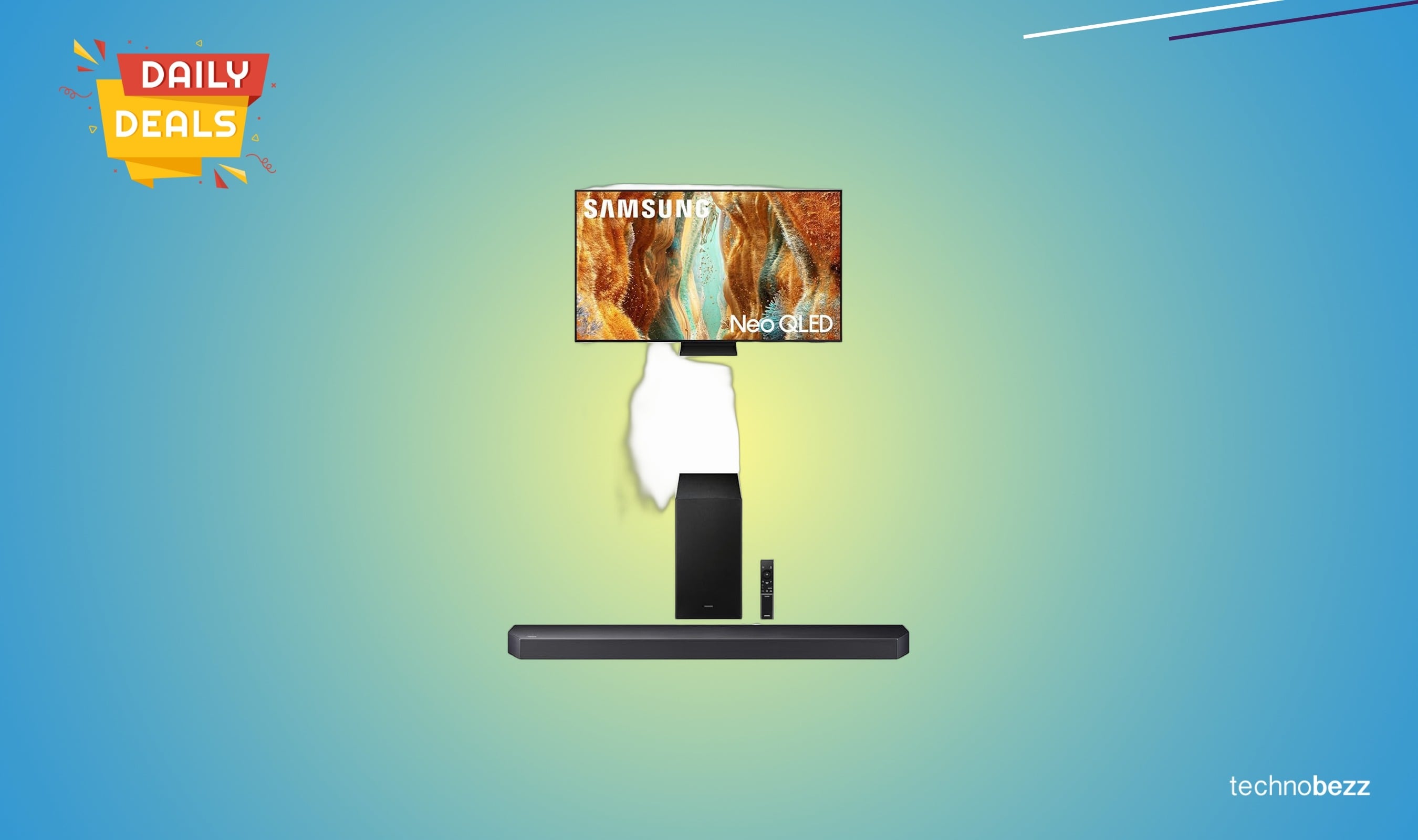 Samsung 75-inch Neo QLED TV bundle falls to $1345.98