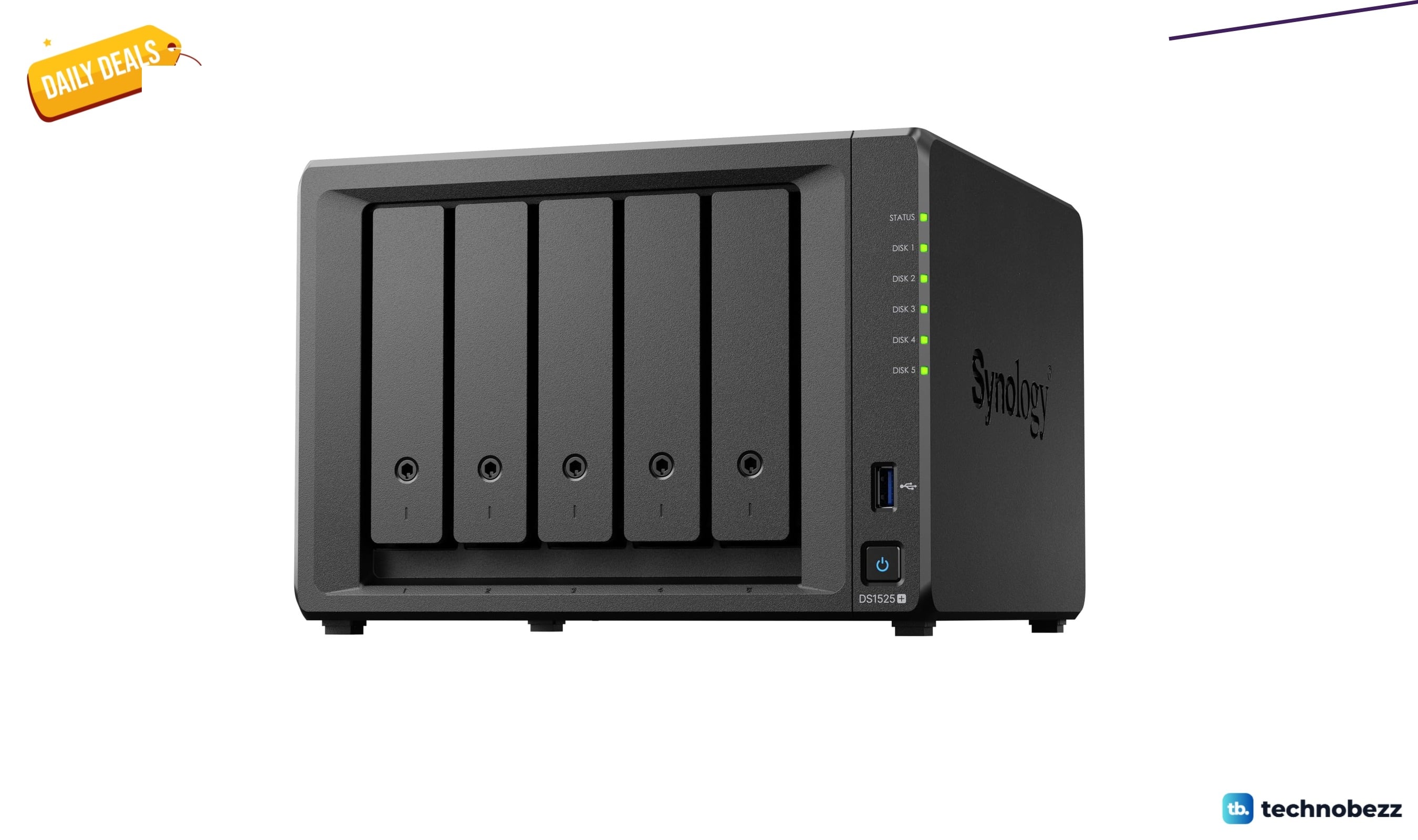 Synology DS1525+ Video Editing and Production Server drops to $624.99