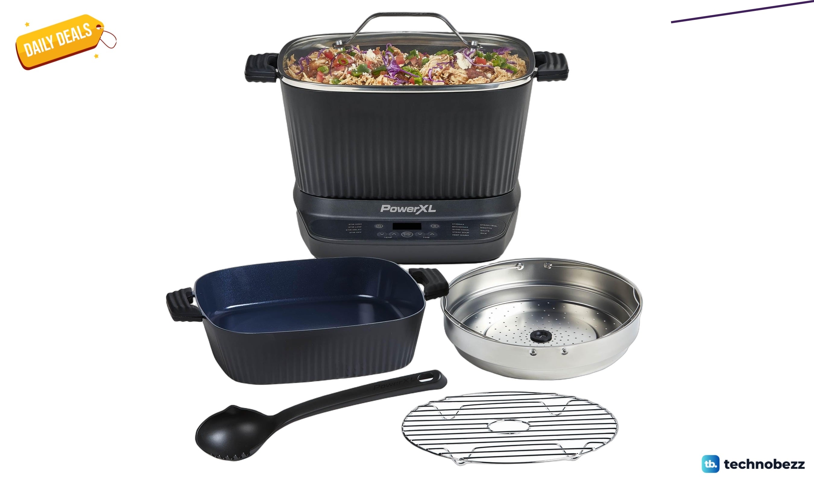 STIRMAX DELUXE 7.5 Quart Digital Multi-Cooker drops to $108.99