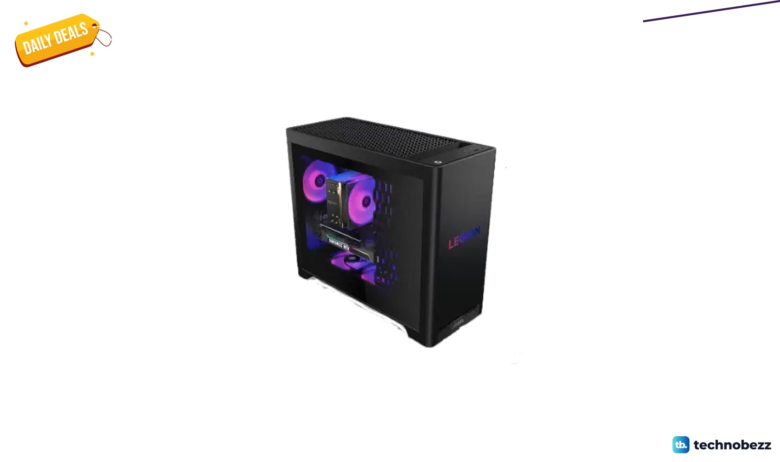 Lenovo offers the Legion Tower 5i Gen 10 with RTX 5060 for $1403.99