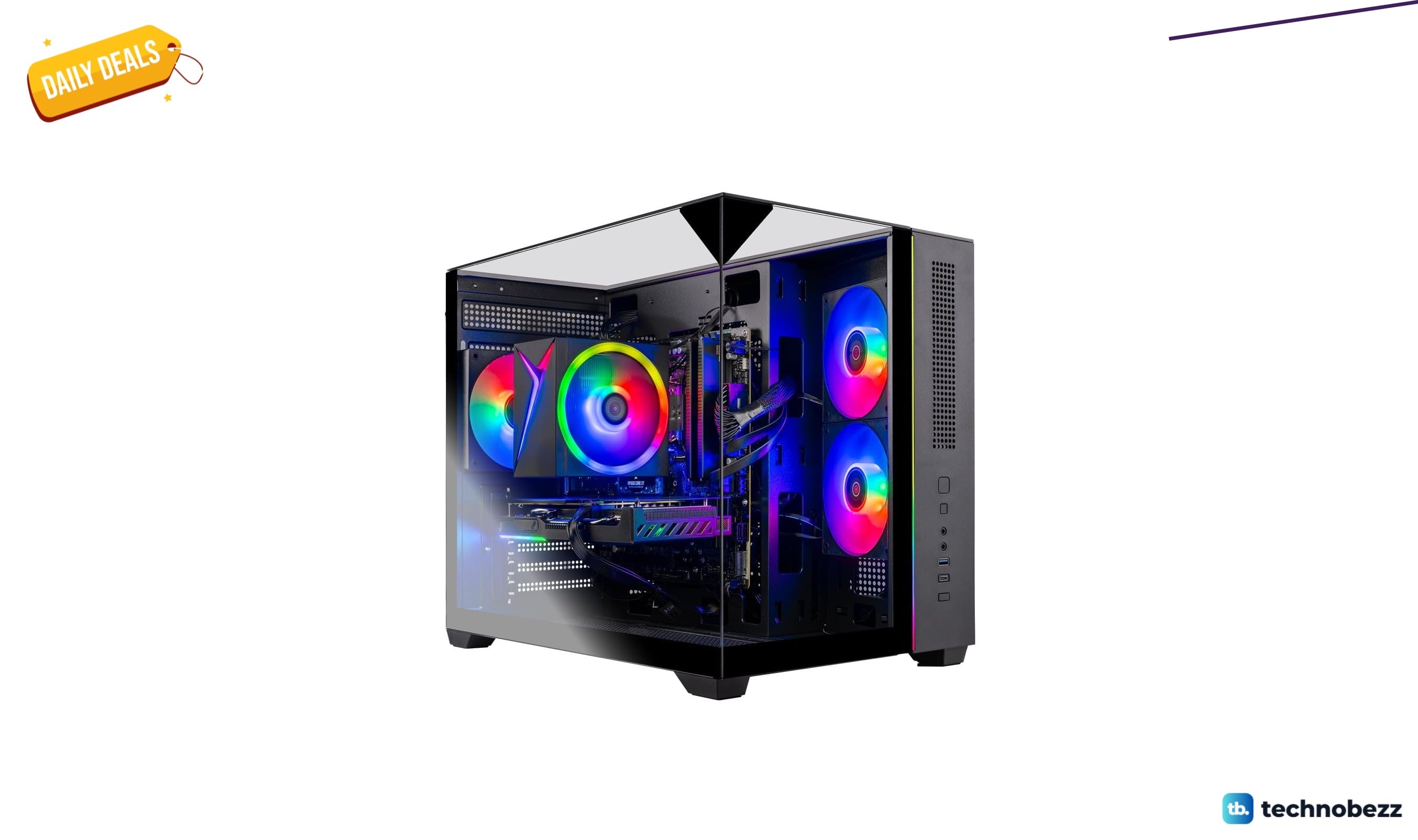Skytech Gaming Crystal Gaming PC with AMD Ryzen drops to $999.99
