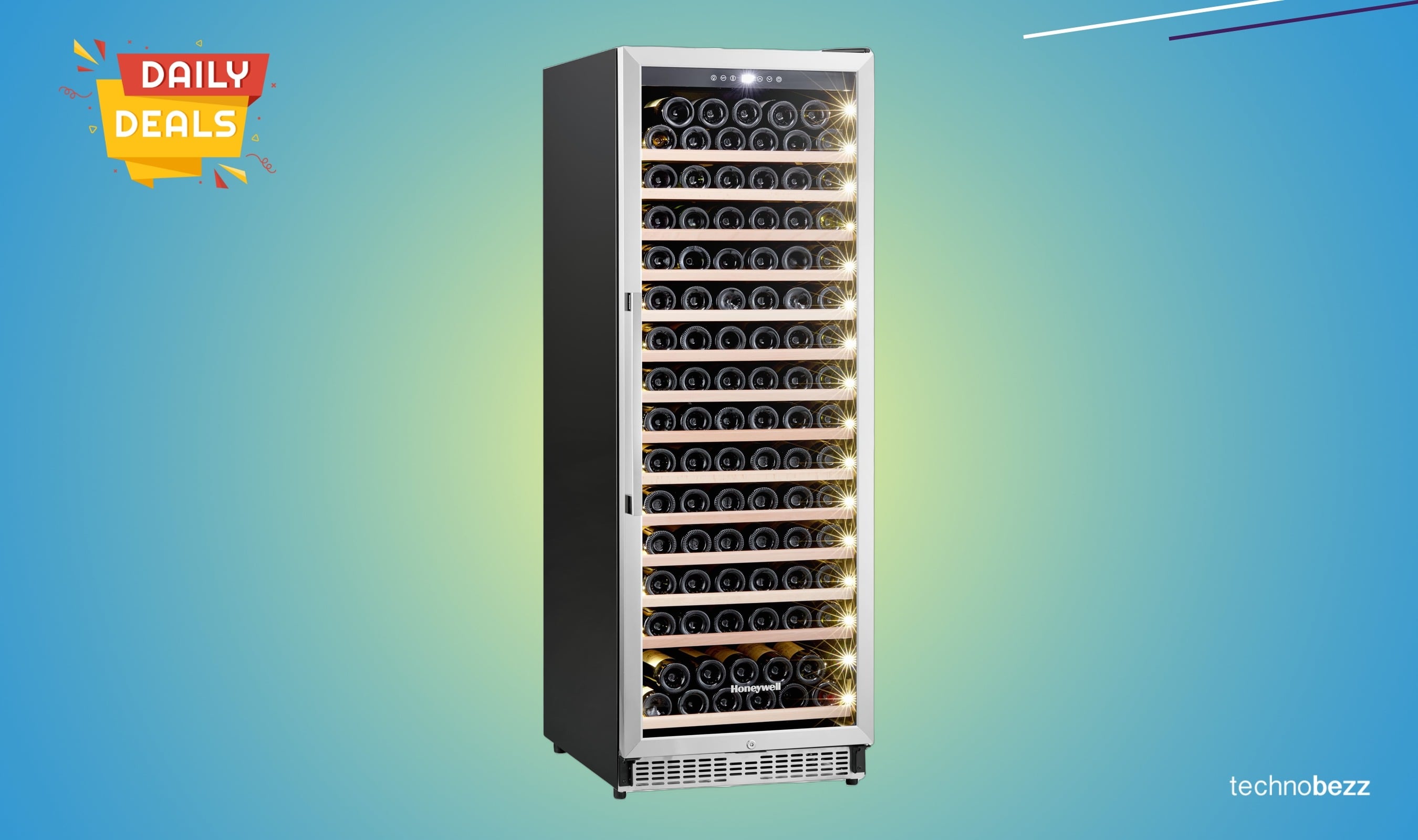 Honeywell 165 Bottle Wine Cooler Drops to $1299.99