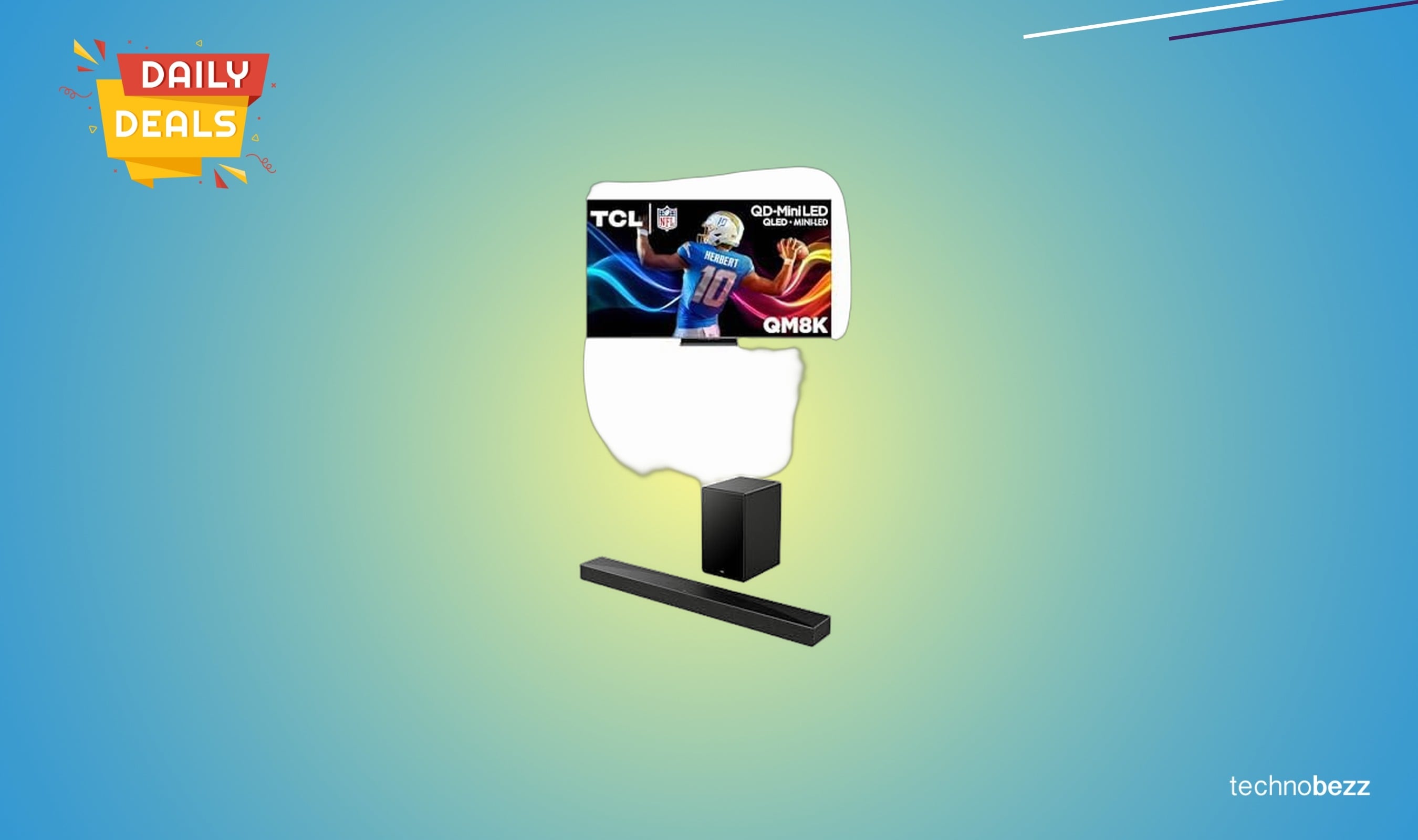 TCL Class QM8K QD-Mini LED 4K UHD drops to $1349.98