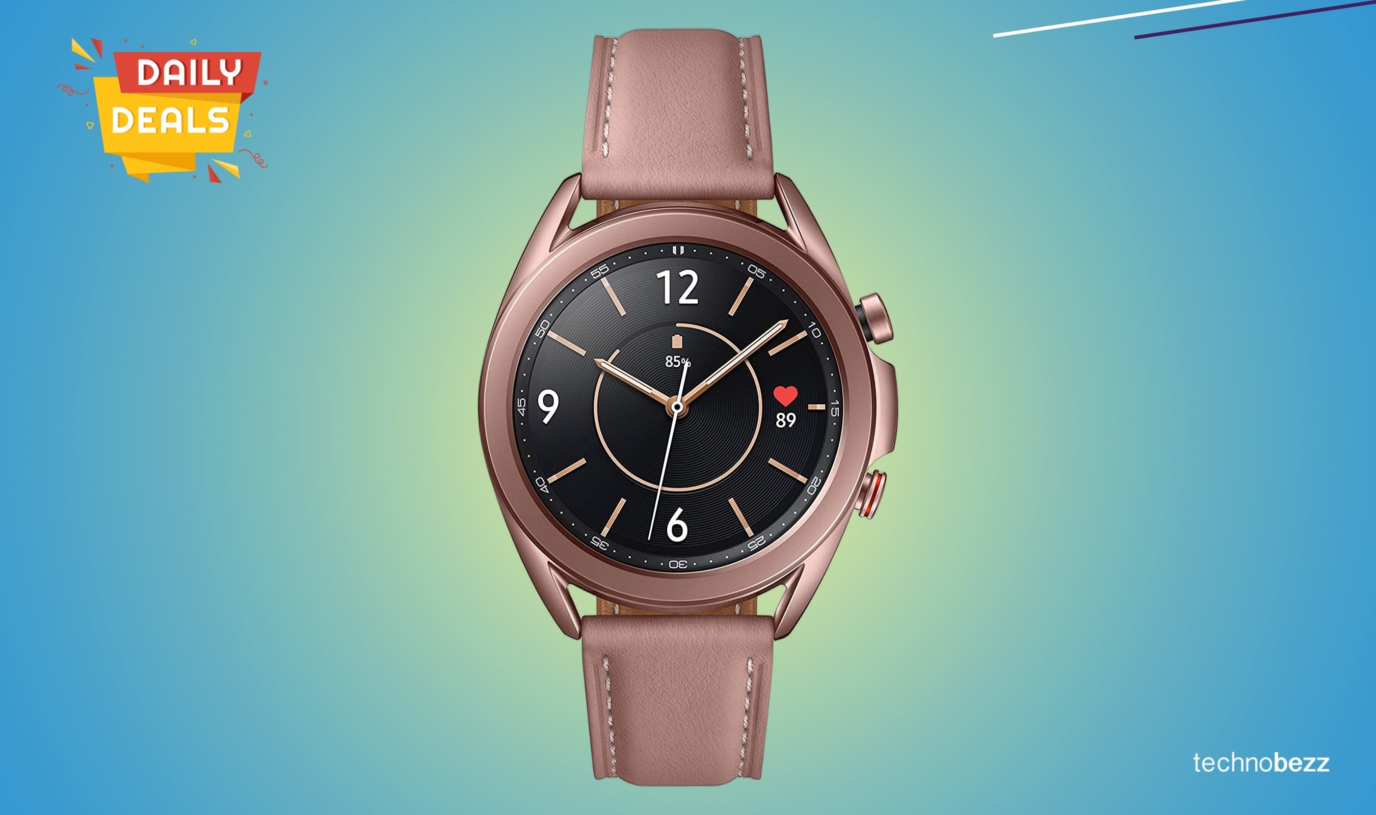 Samsung Galaxy Watch 3 smartwatch price drops to $291.55