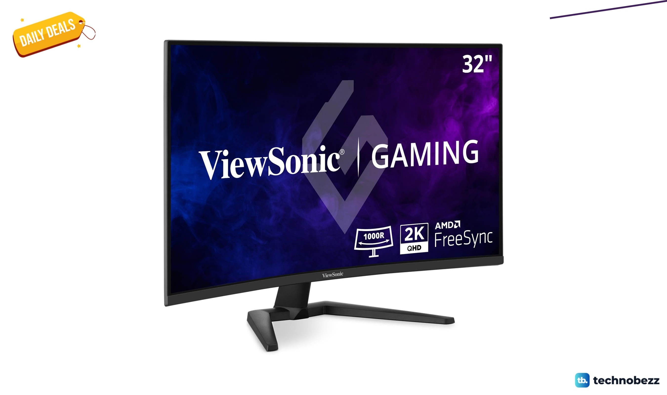 ViewSonic VX3228C-2K 32 1440p Curved Gaming Monitor drops to $199.99
