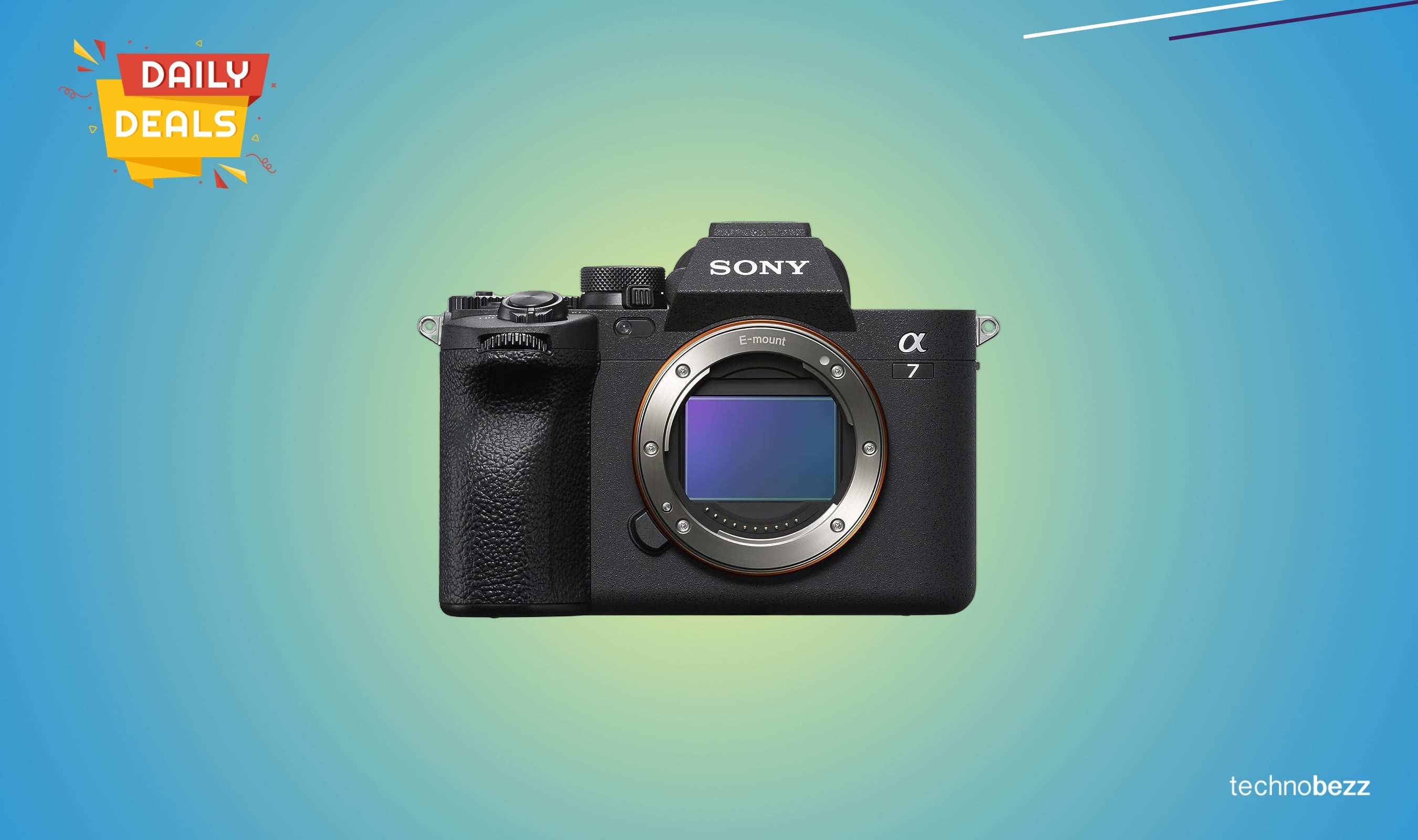 Sony Alpha 7 IV full-frame mirrorless camera drops to $1998