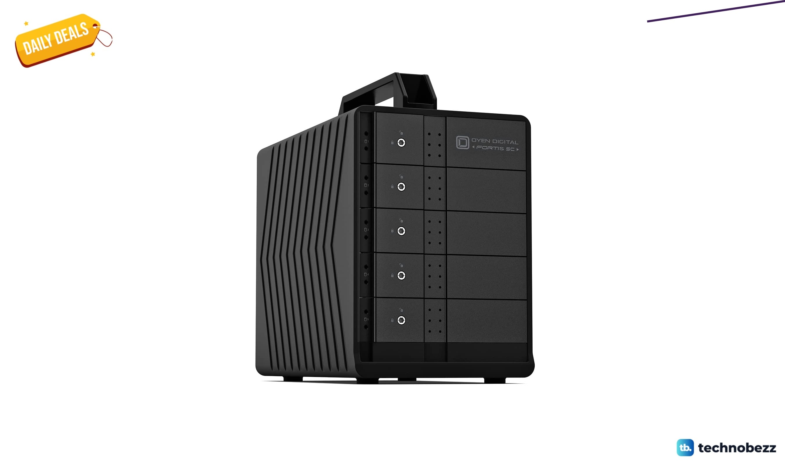Oyen Digital Fortis 5C 5-Bay USB-C External drops to $239 on Amazon