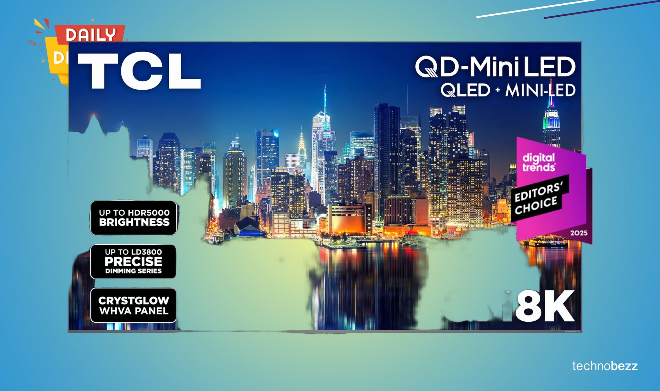 TCL 85-inch QM8K Mini LED TV drops to $1997.97