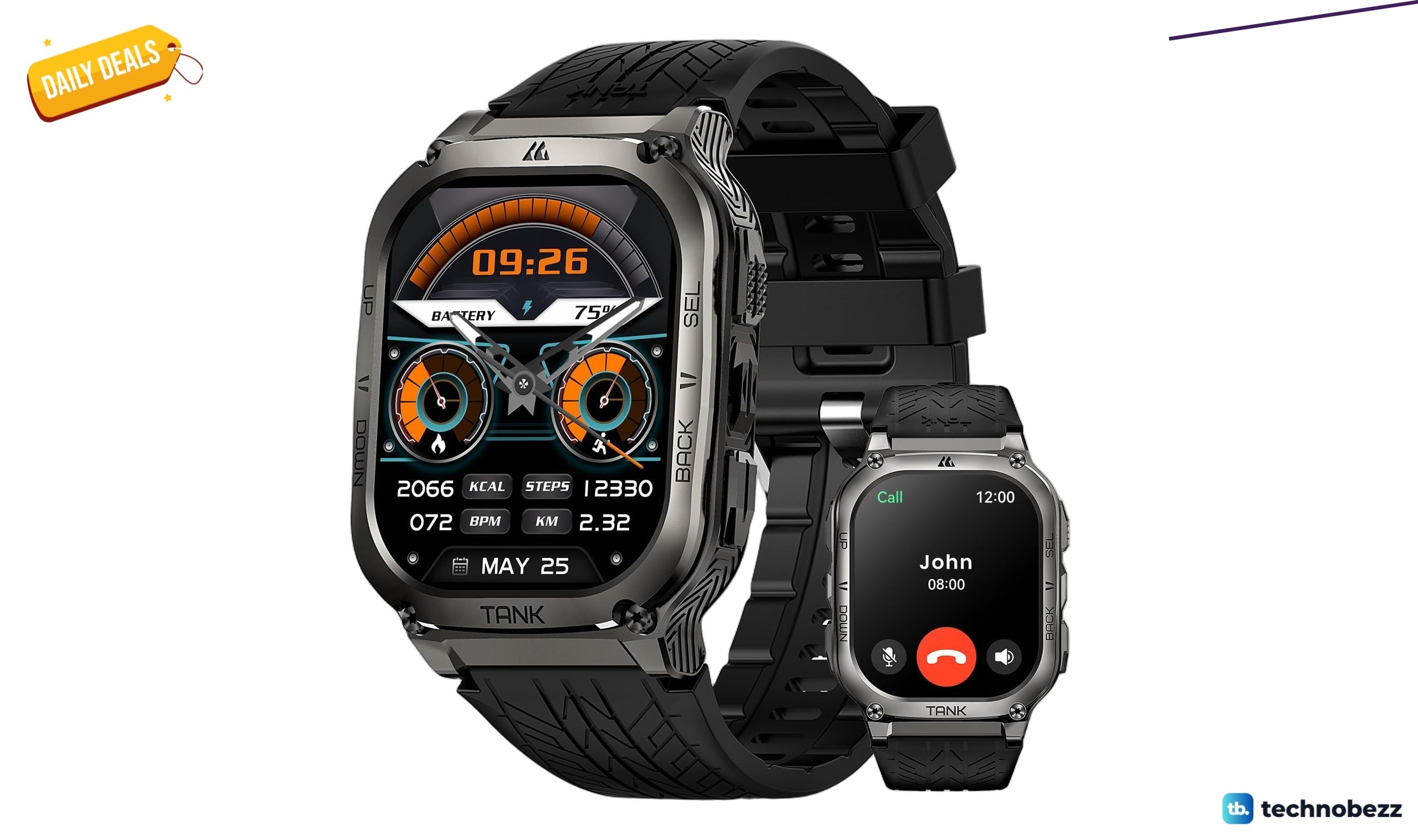 AMAZTIM Smart Watch with 60 days battery life drops to $87.99