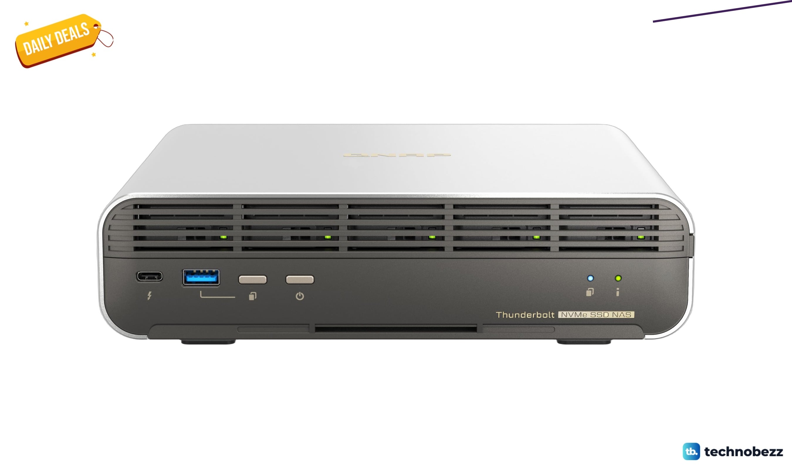 QNAP TBS-h574TX-i3-12G-US all-flash NAS drops to $1099 on Amazon