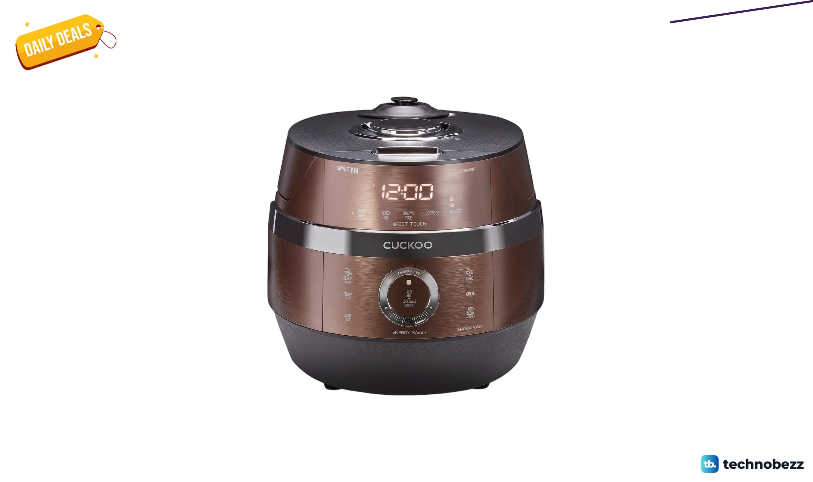 CUCKOO High Pressure Rice Cooker 6-Cup Uncooked drops to $345.99 on Amazon