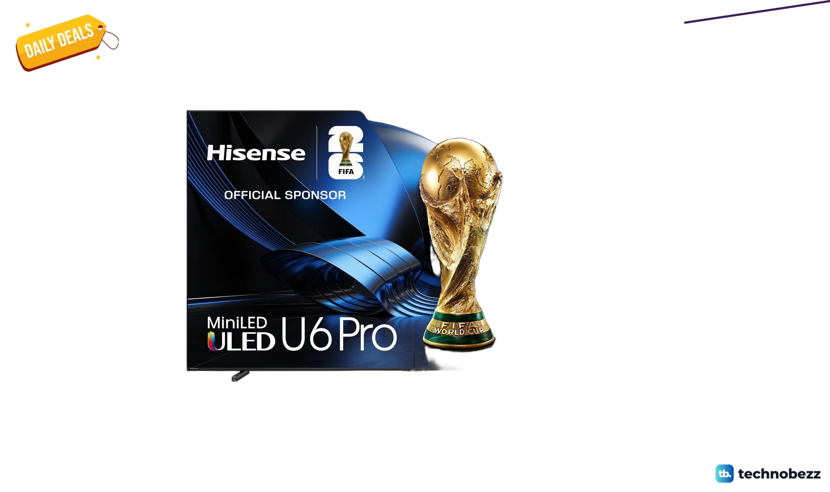 Hisense 100 inch U6 Pro Mini LED 4K TV drops to $2499.99
